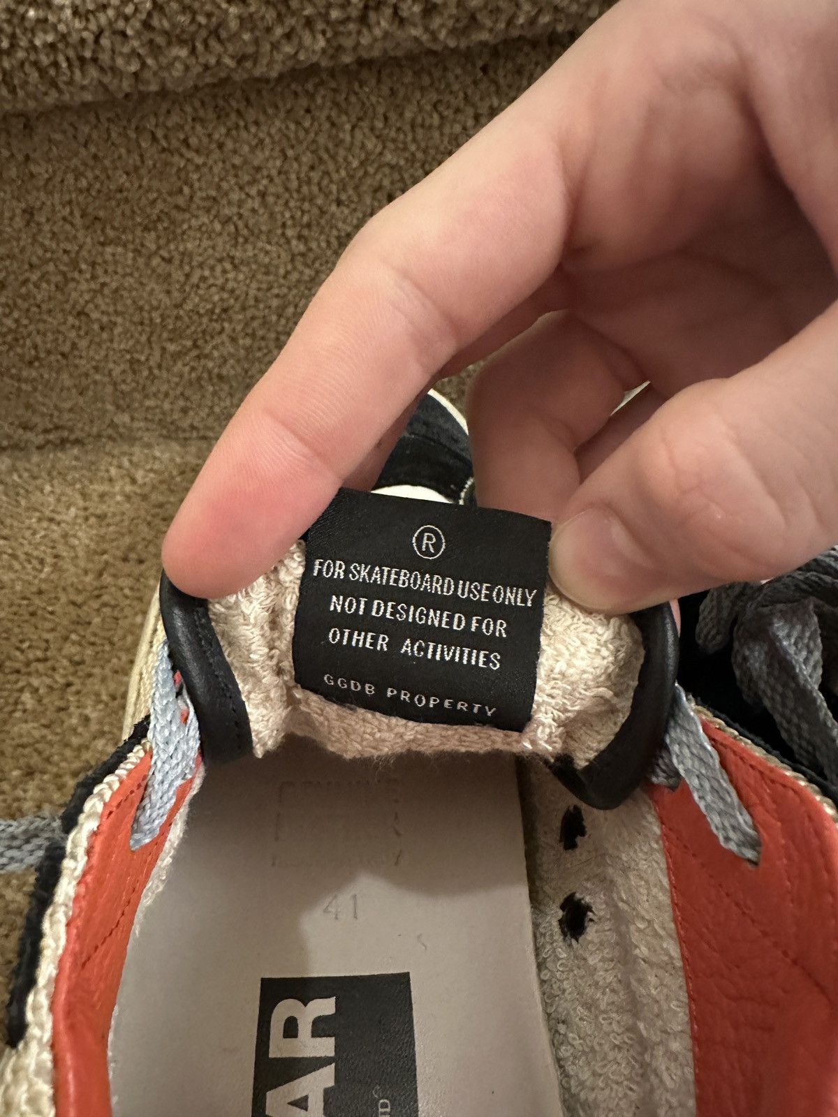 Golden Goose Golden Goose skateboard slide sneaker (RARE) Size US 8.5 / EU 41-42 - 3 Thumbnail