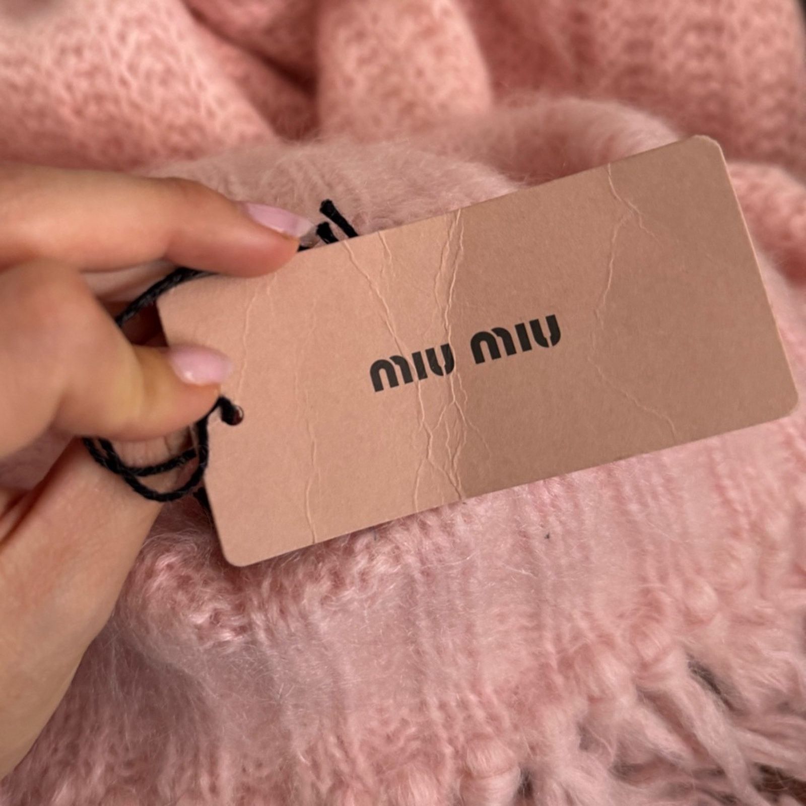 Miu Miu Miu Miu 2018 Mohair Pink Turtle Neck Sweater NWT Size M / US 6-8 / IT 42-44 - 8 Thumbnail