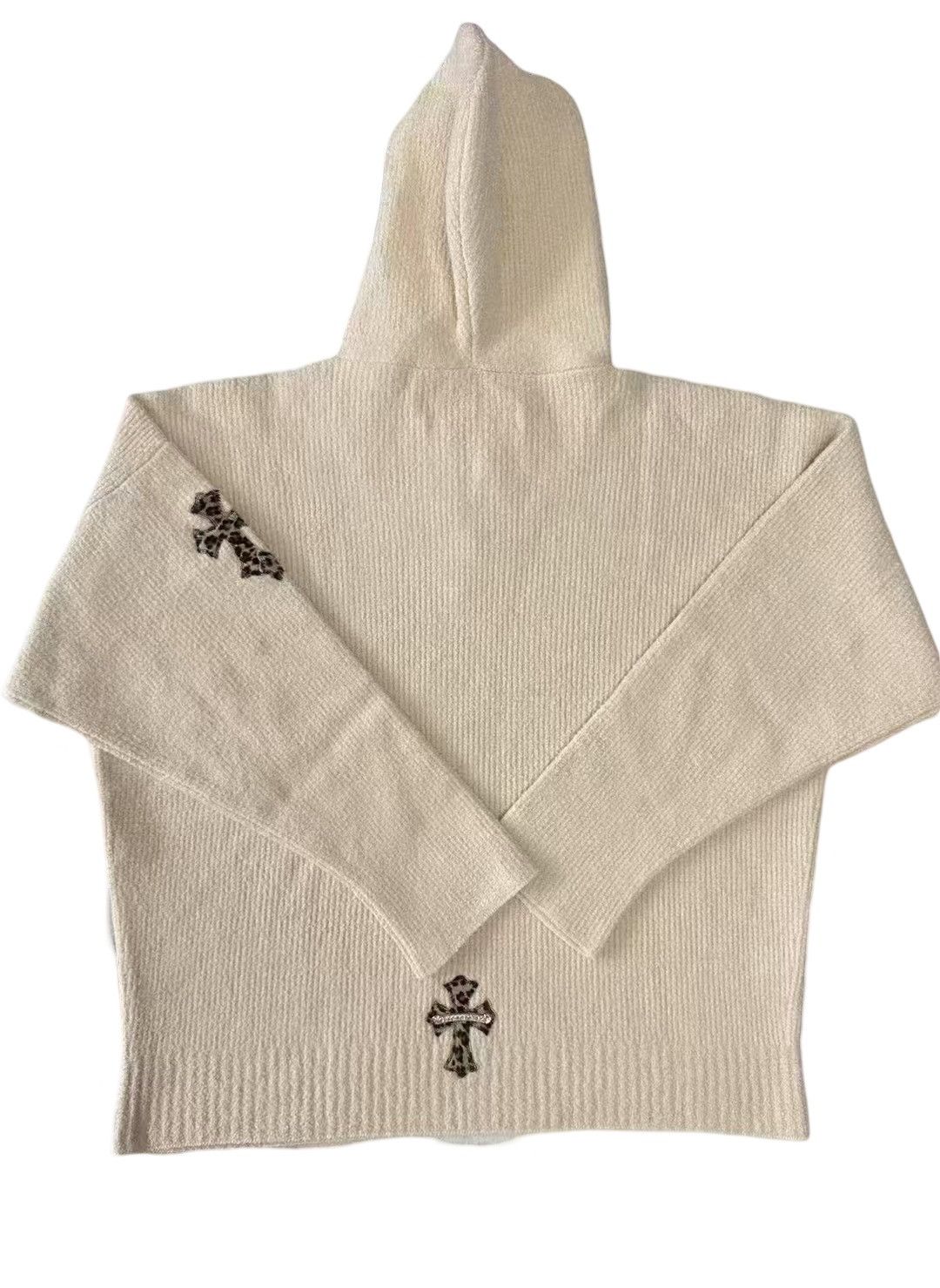 Chrome Hearts Leopard cross patch hoodie Size US S / EU 44-46 / 1 - 2 Thumbnail