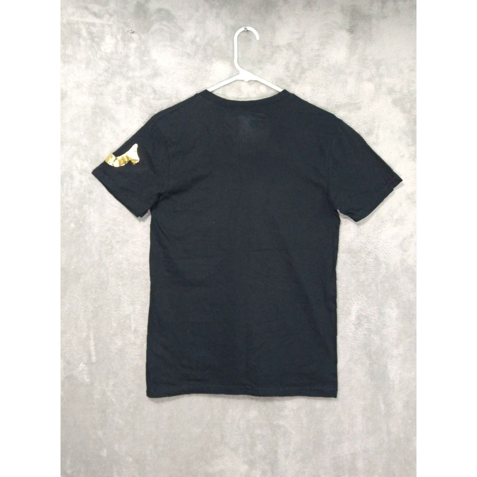 True Religion True Religion Shirt Mens Small Black V Neck Short Sleeve Cotton Casual Basic Shirt Size US S / EU 44-46 / 1 - 2 Thumbnail