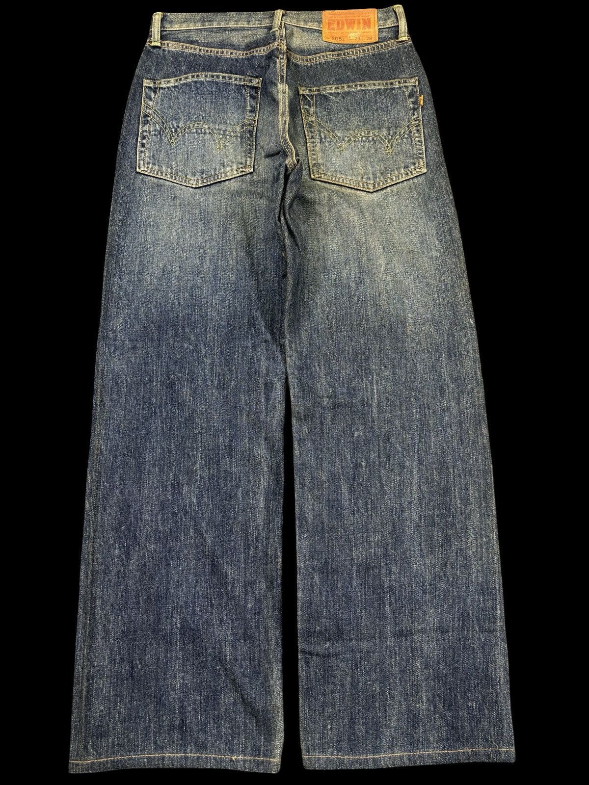 Edwin 💥Rusty Wash Wide💥Vintage Edwin Wide Denim F857 Size US 29 - 2 Thumbnail