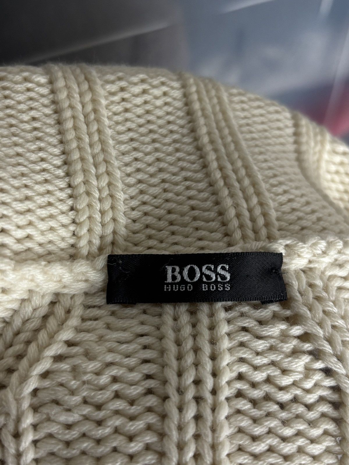 Hugo Boss Hugo Boss Vintage Knit Zip Up Sweater Size L / US 10 / IT 46 - 10 Thumbnail