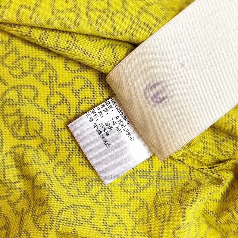 Hermes Hermes Yellow Full Print Pig Nose Sleeveless Vest Size XS / US 0-2 / IT 36-38 - 7 Thumbnail