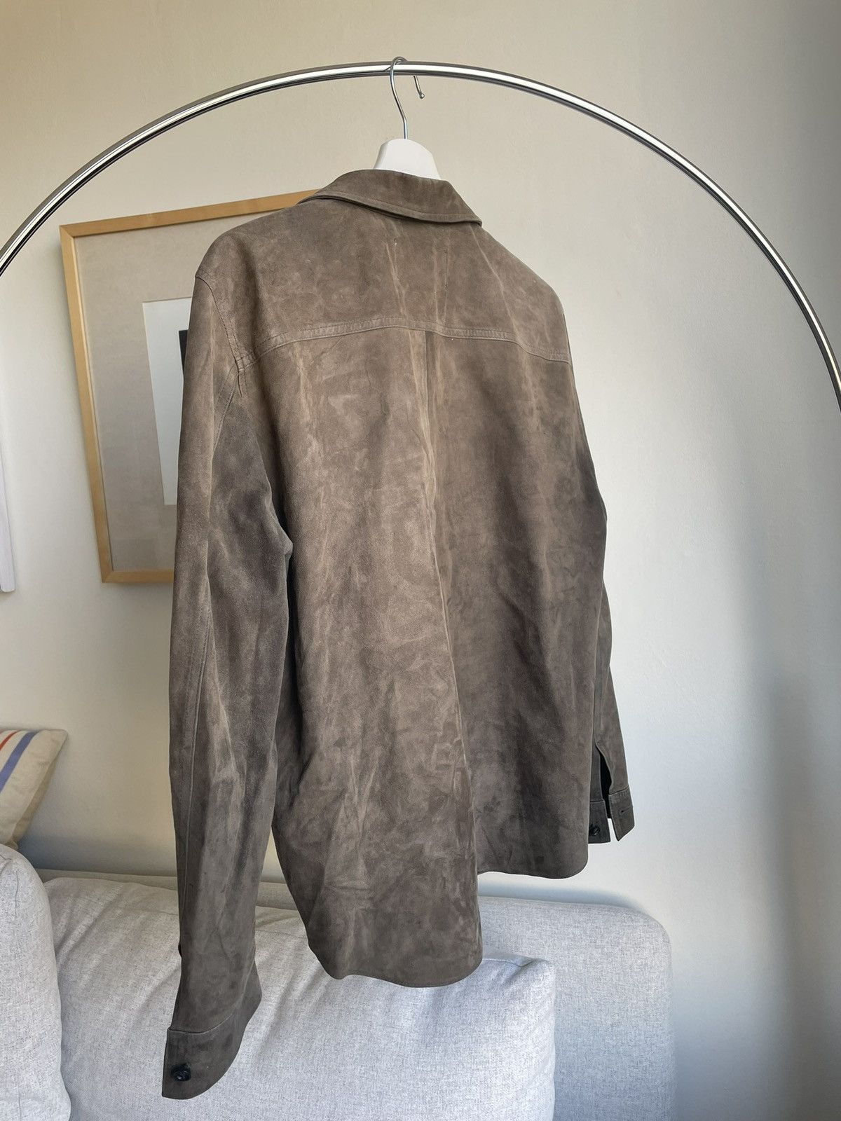 Our Legacy Our Legacy Suede Zip Shirt Size US M / EU 48-50 / 2 - 2 Thumbnail