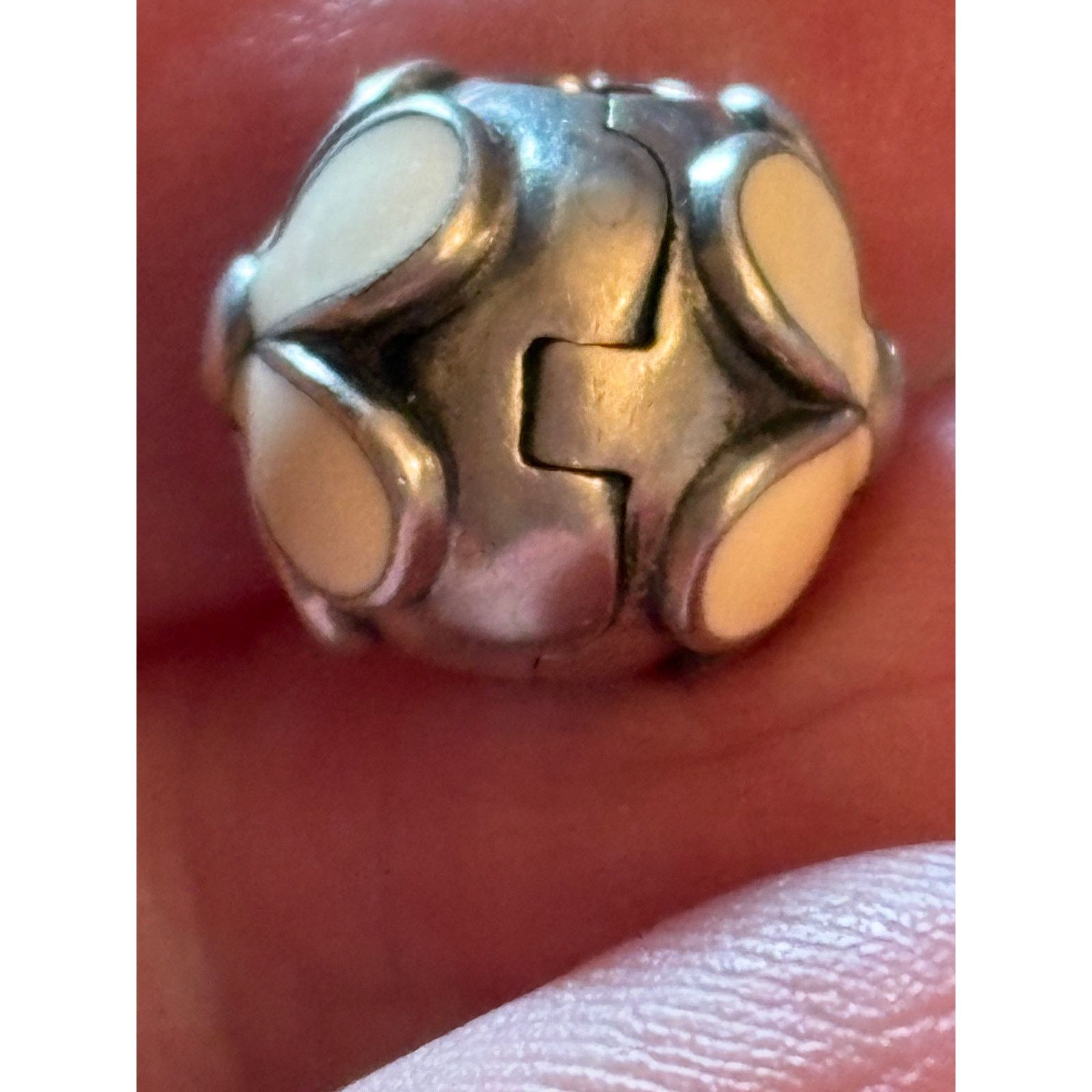 pandora Pandora White Enamel Flower Charm S925 ALE Sterling Silver Size ONE SIZE - 8 Thumbnail