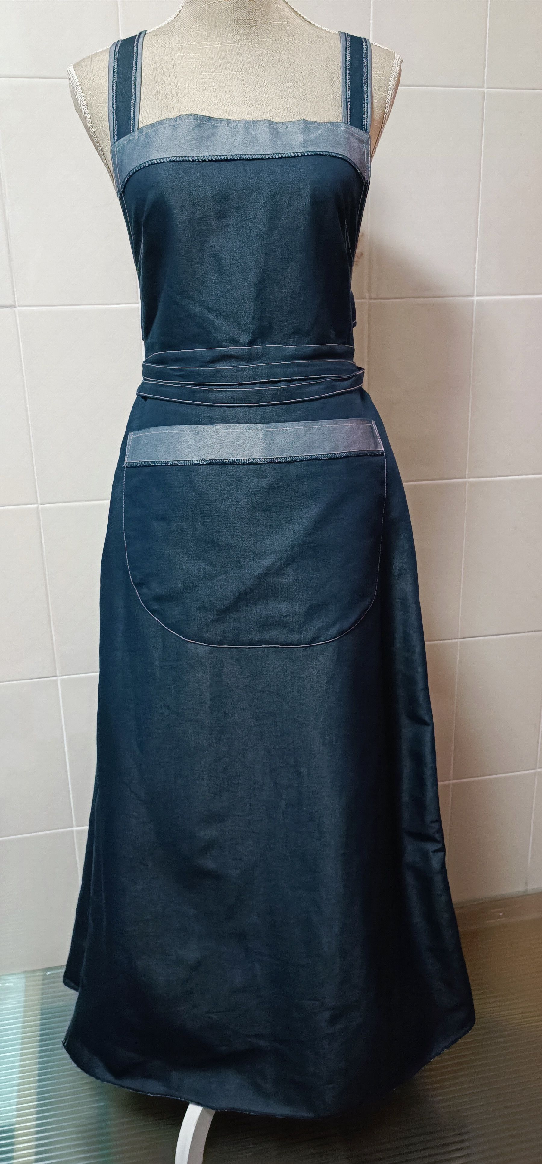 Jean Paul Gaultier 90's - Tank maxi dress Size M / US 6-8 / IT 42-44 - 1 Thumbnail