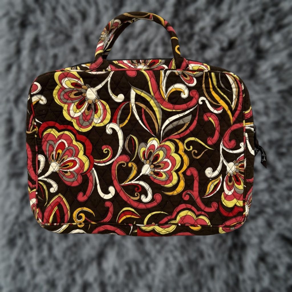 Vera Bradley Vera Bradley Laptop Bag Womens Large Floral Quilted Briefcase Carry Case Size ONE SIZE - 1 Thumbnail