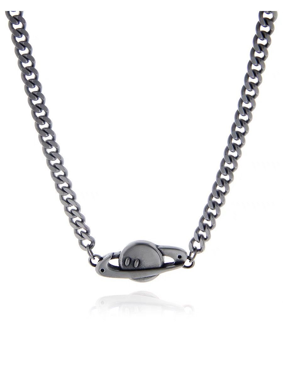 Japanese Brand × Vintage Retro punk necklace Size ONE SIZE - 4 Thumbnail