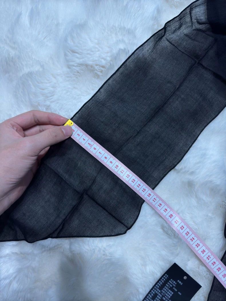 Saint Laurent Paris Saint Laurent Paris Show style ribbon scarf Size ONE SIZE - 9 Thumbnail