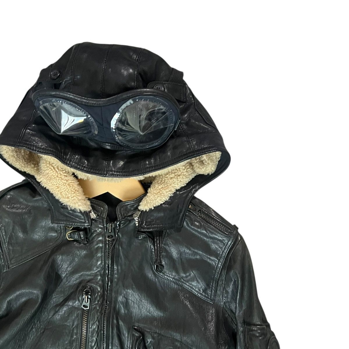 Share Spirit Homme Share spirit leather goggles jacket Size US M / EU 48-50 / 2 - 3 Thumbnail