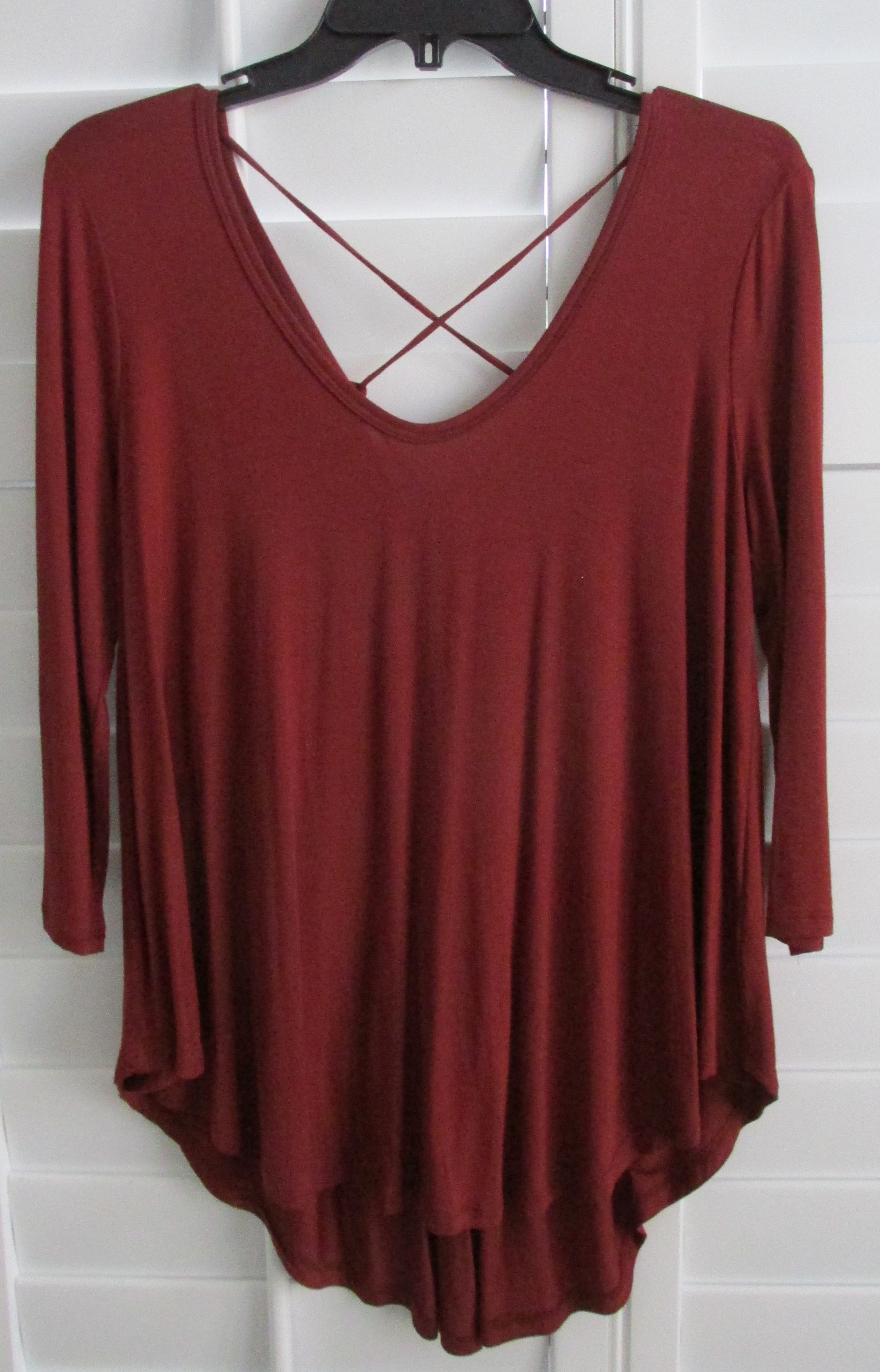 Other Lush (NWT) Women's 3/4Sleeve Knit Top Size Small Size S / US 4 / IT 40 - 1 Thumbnail