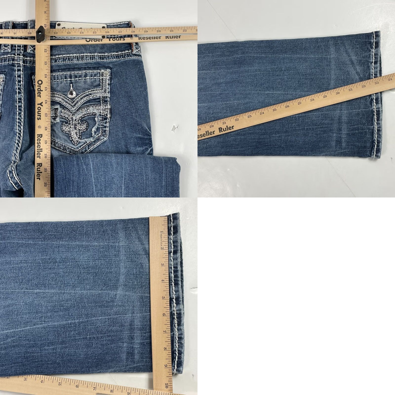 Vintage - Brand: Rock Revival Size 24" / US 00 / IT 34 - 9 Thumbnail