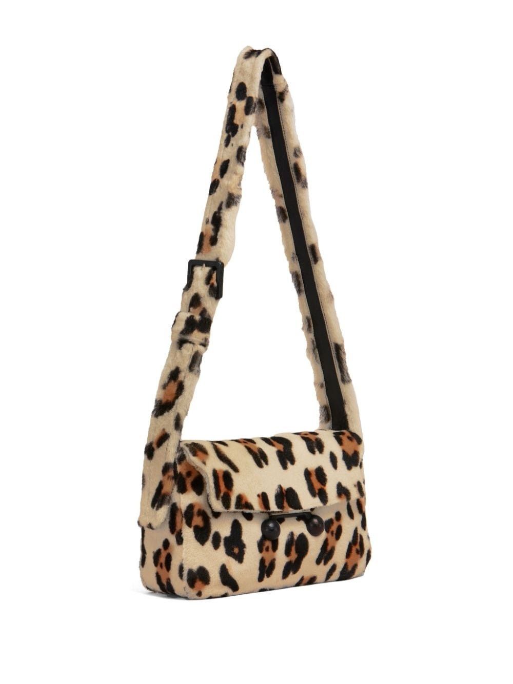 Marni o1w1db11125 Size :OS /Animal Print Shoulder Bag in Brown Size ONE SIZE - 2 Thumbnail