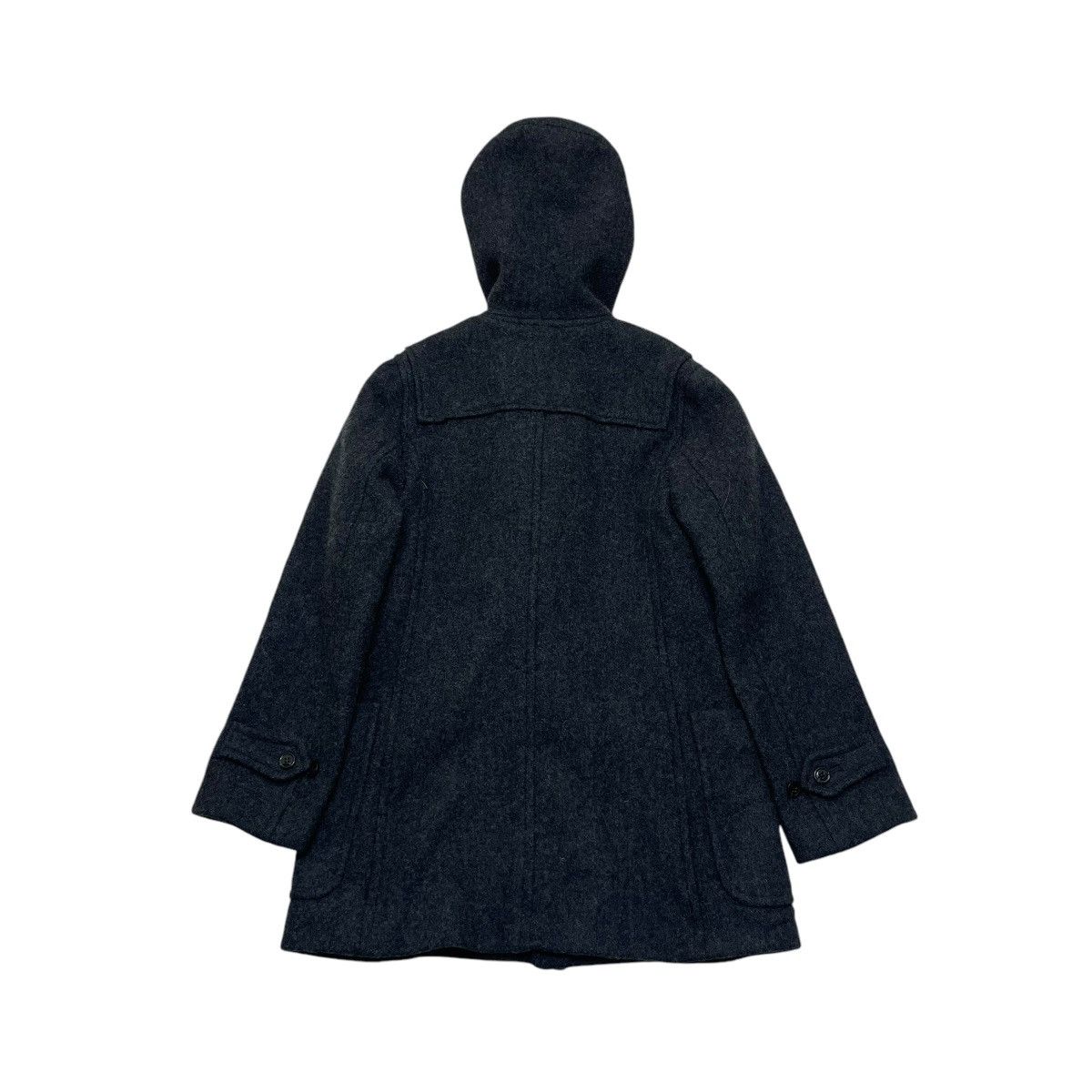 Issey Miyake × Sunao Kuwahara × mercibeaucoup 💥Sunao Kuwahara Faux Fur Hoodie Duffle Toggle Button Wool Size M / US 6-8 / IT 42-44 - 3 Thumbnail