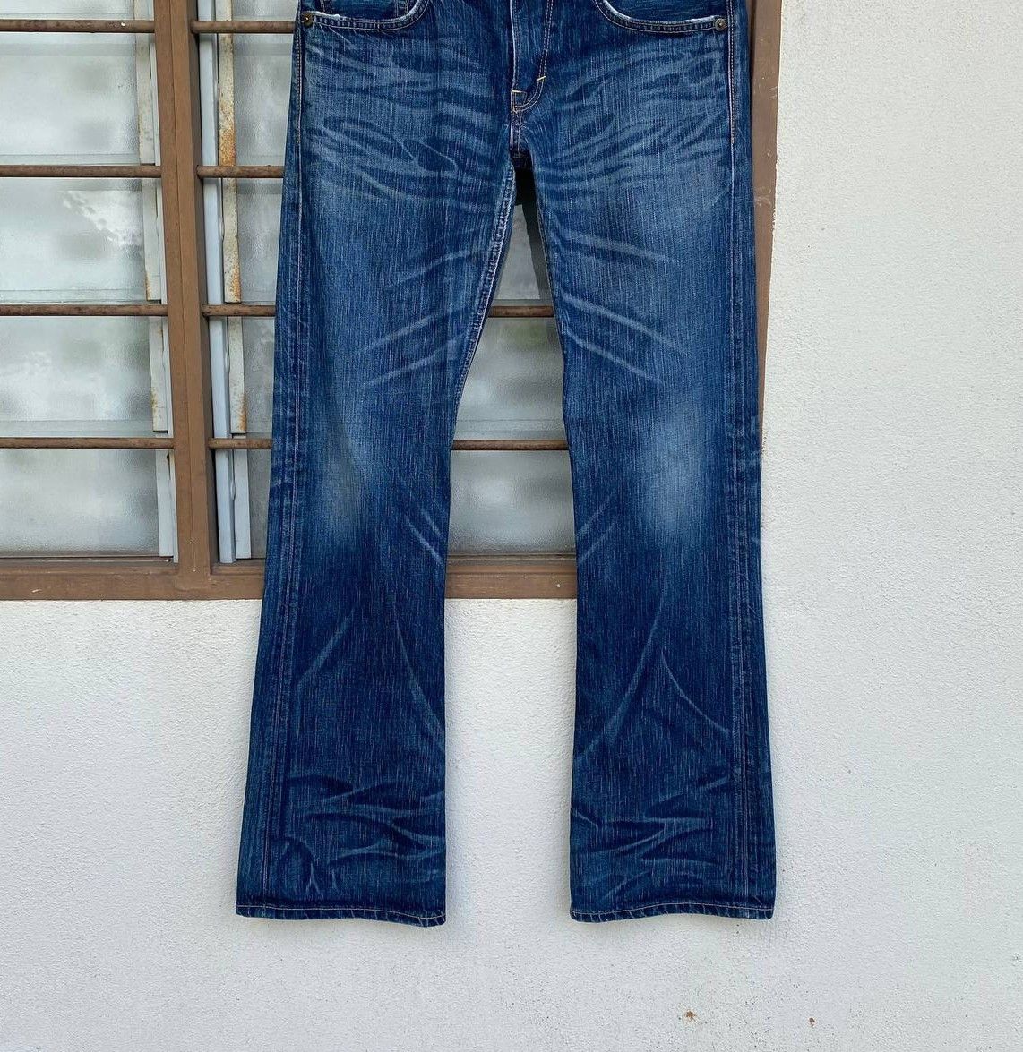 Edwin × Vintage FLARE GHOST CLAWMARK EDWIN BLUETRIP 503 JAPAN BJ03-43 Size US 30 / EU 46 - 11 Thumbnail