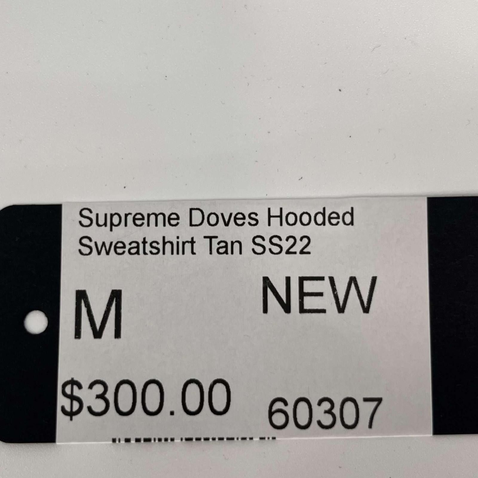 Supreme Supreme Doves Hooded Sweatshirt Tan SS22 New M Size US M / EU 48-50 / 2 - 12 Thumbnail