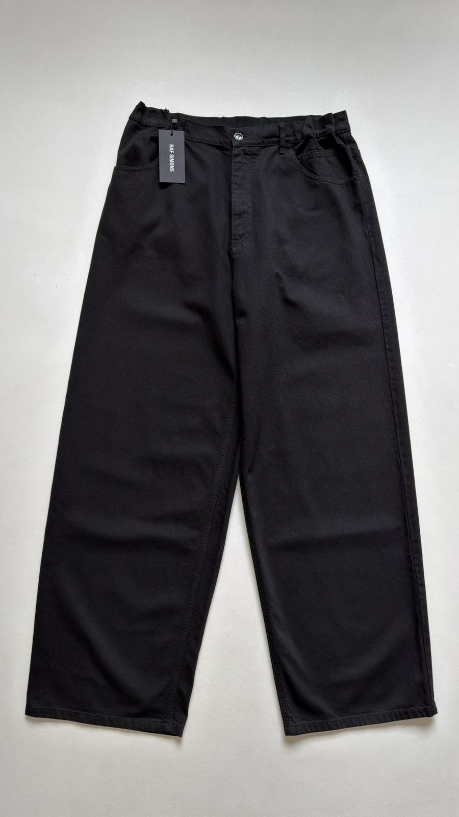 Raf Simons S/S 23 Black Denim ‘Skate Trousers’ Size US 34 / EU 50 - 16 Thumbnail