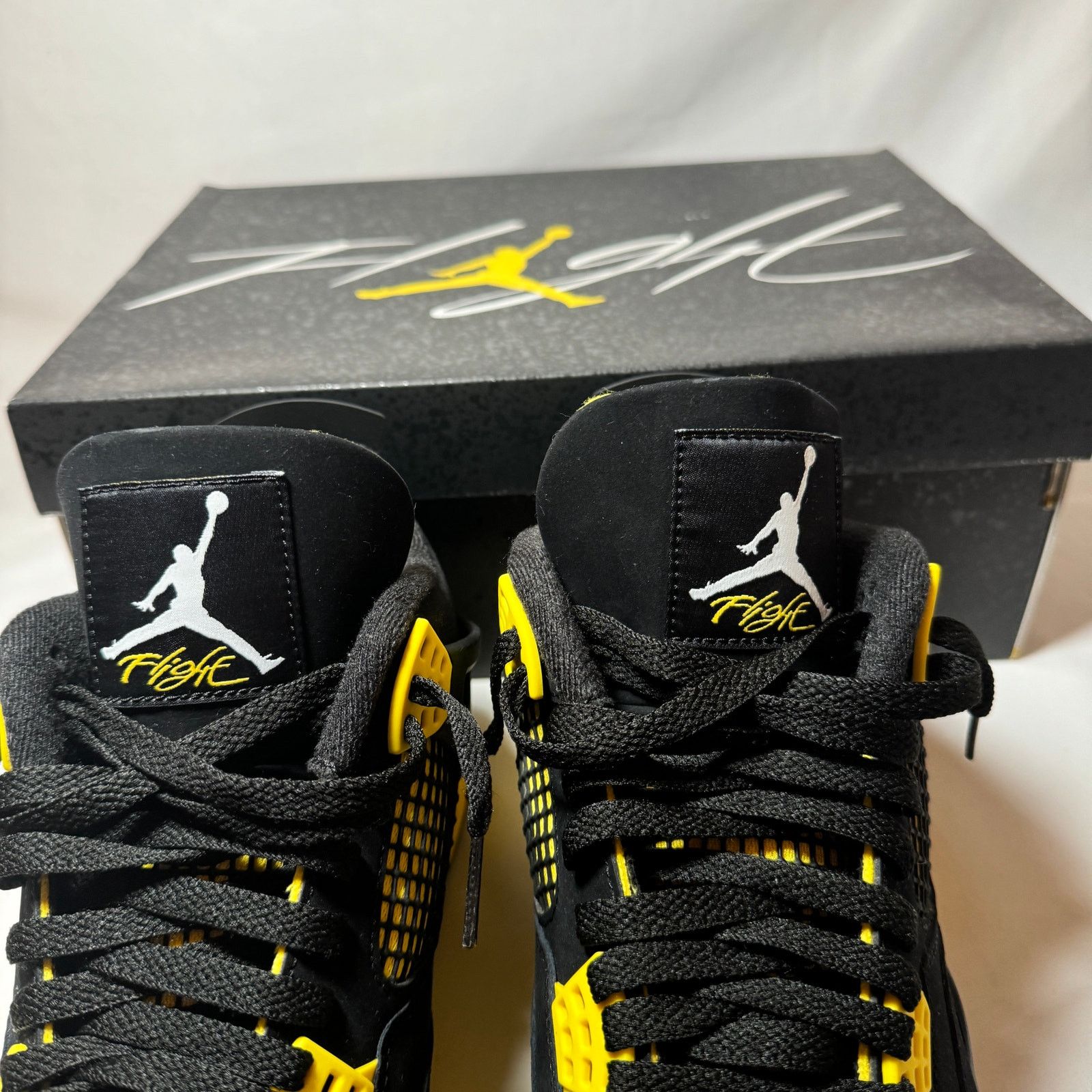 Jordan Brand × Nike Size 11 - Nike Air Jordan 4 Retro Thunder 2023 Men's Shoes Size US 11 / EU 44 - 5 Thumbnail