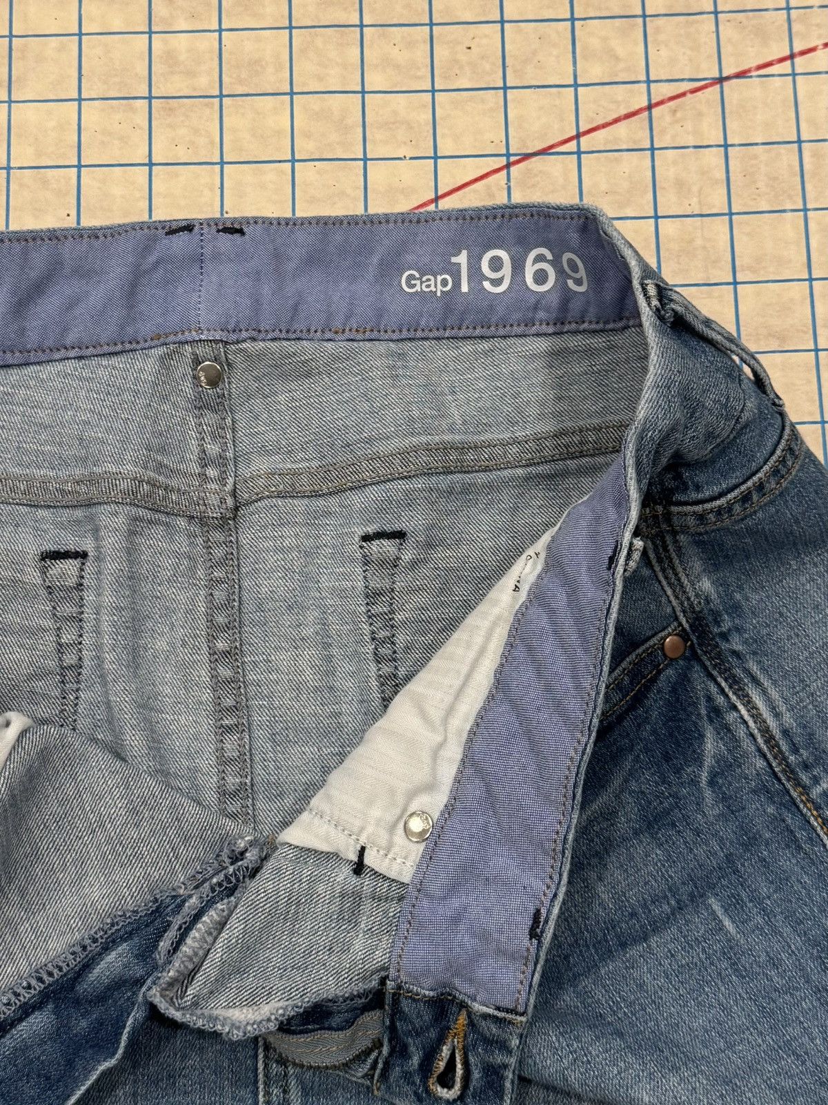 Gap Vintage Y2K Gap Jean Skirt Women’s Size 14 Medium Blue Size 36" / US 14 / IT 50 - 6 Thumbnail