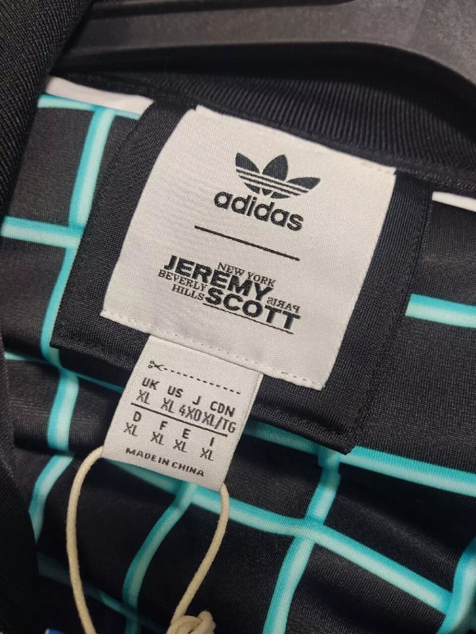 Adidas × Jeremy Scott SET Adidas x Jeremy Scott Rally Track Jacket + Pants UNISEX Size US XL / EU 56 / 4 - 2 Thumbnail