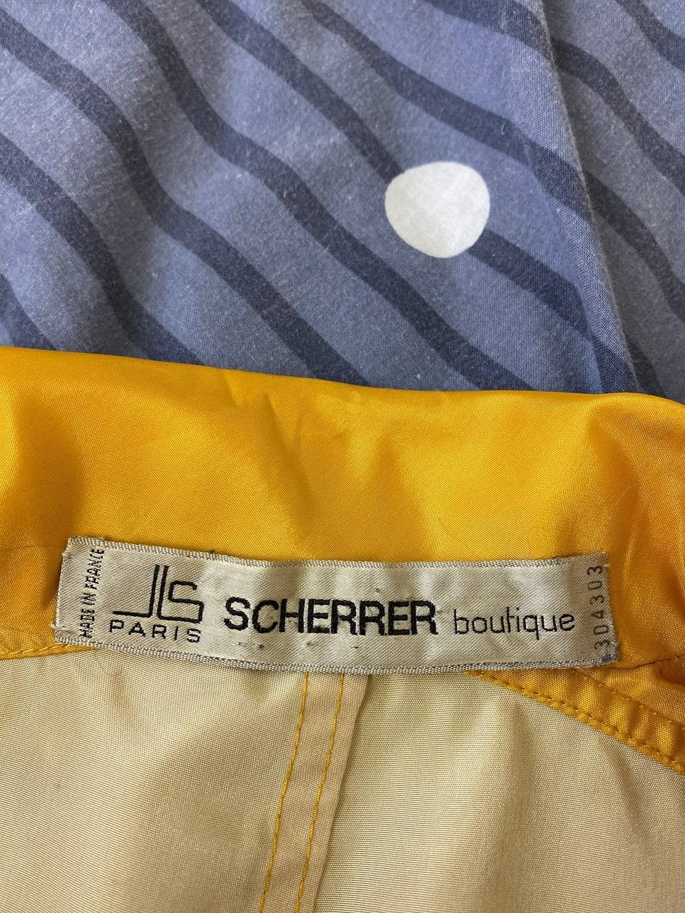 Jean-Louis Scherrer Vintage J-L Scherrer Paris Nylon Cropped Jacket Size M / US 6-8 / IT 42-44 - 14 Thumbnail