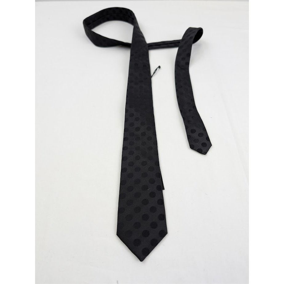 Saint Laurent Paris o1rshd1 Size: OS / Dotted Tie in Black Size ONE SIZE - 5 Thumbnail