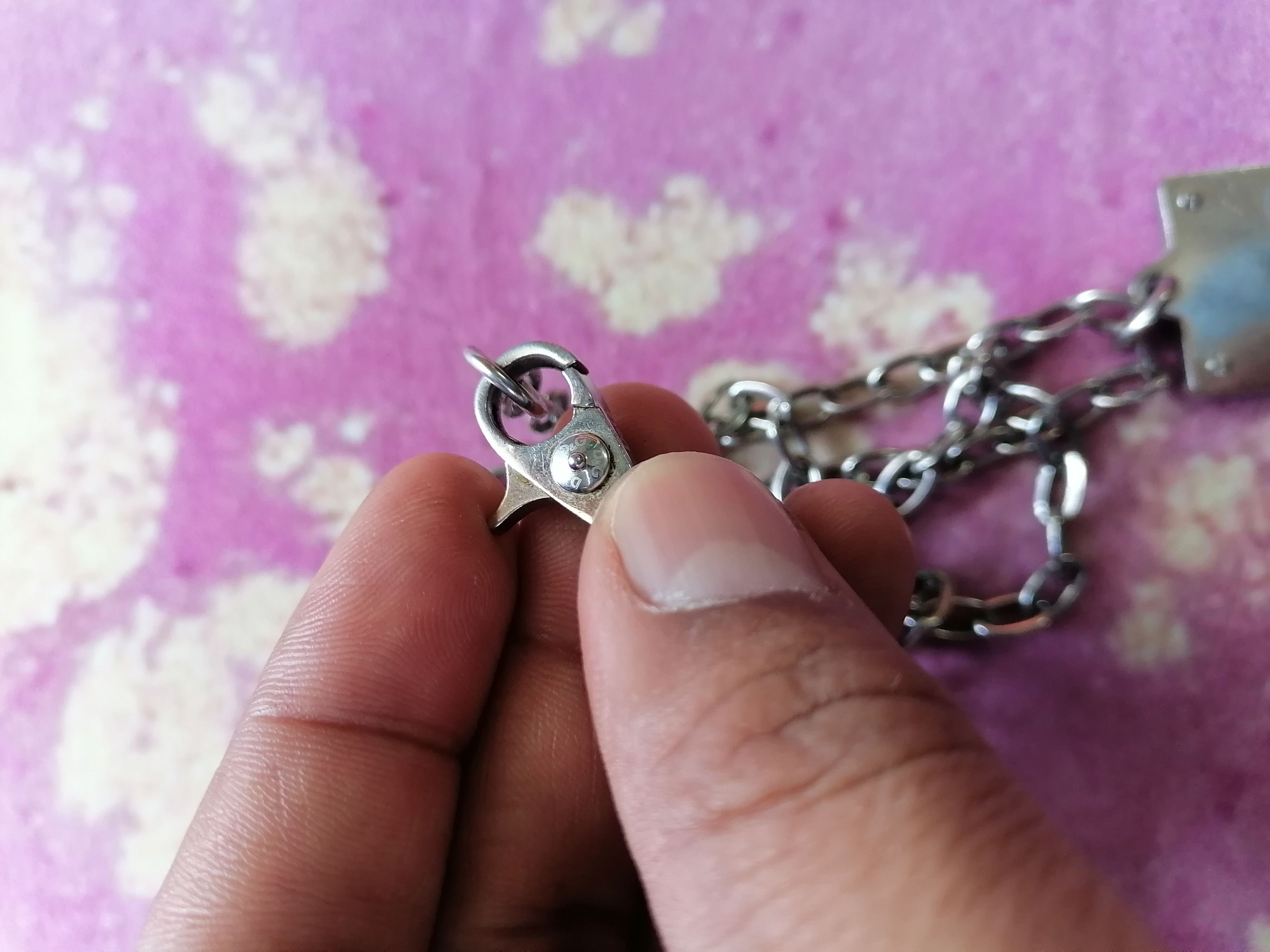 Dolce & Gabbana × Jewelry Dolce & Gabbana Unclassfiable Plate Necklace Size ONE SIZE - 5 Thumbnail