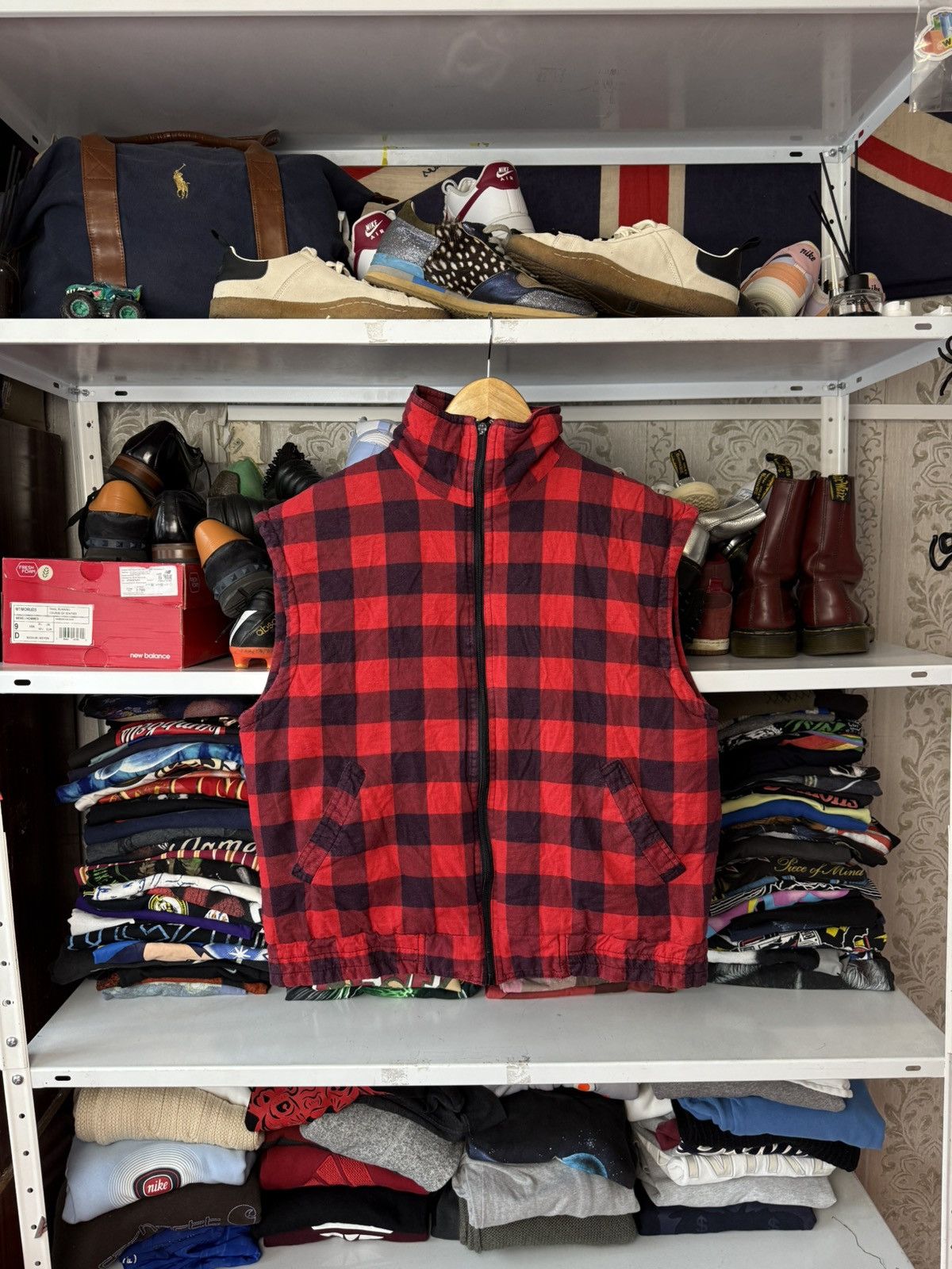 Other Vintage Dickies Plaid Vest RARE size L Size US L / EU 52-54 / 3 - 20 Thumbnail