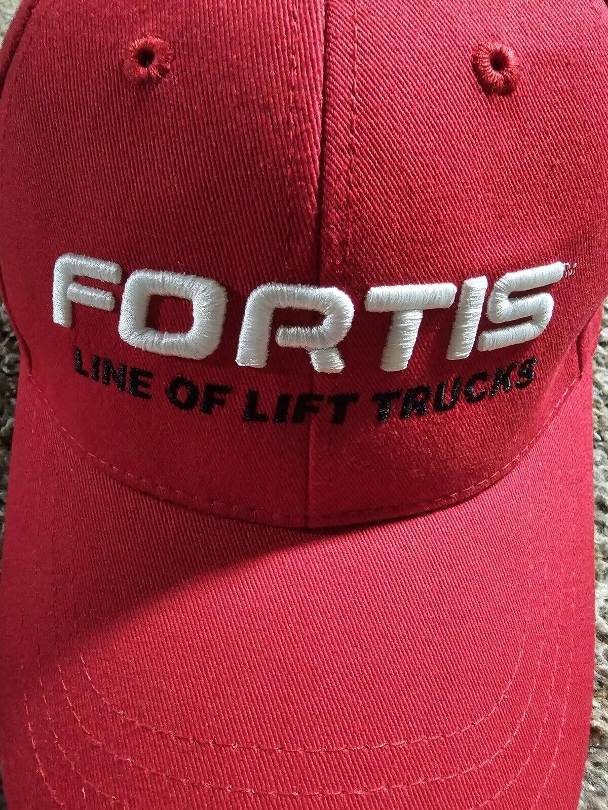 Designer Hyster Fortis Lifter Trucks Hook & loop Strapback hat Size ONE SIZE - 3 Thumbnail