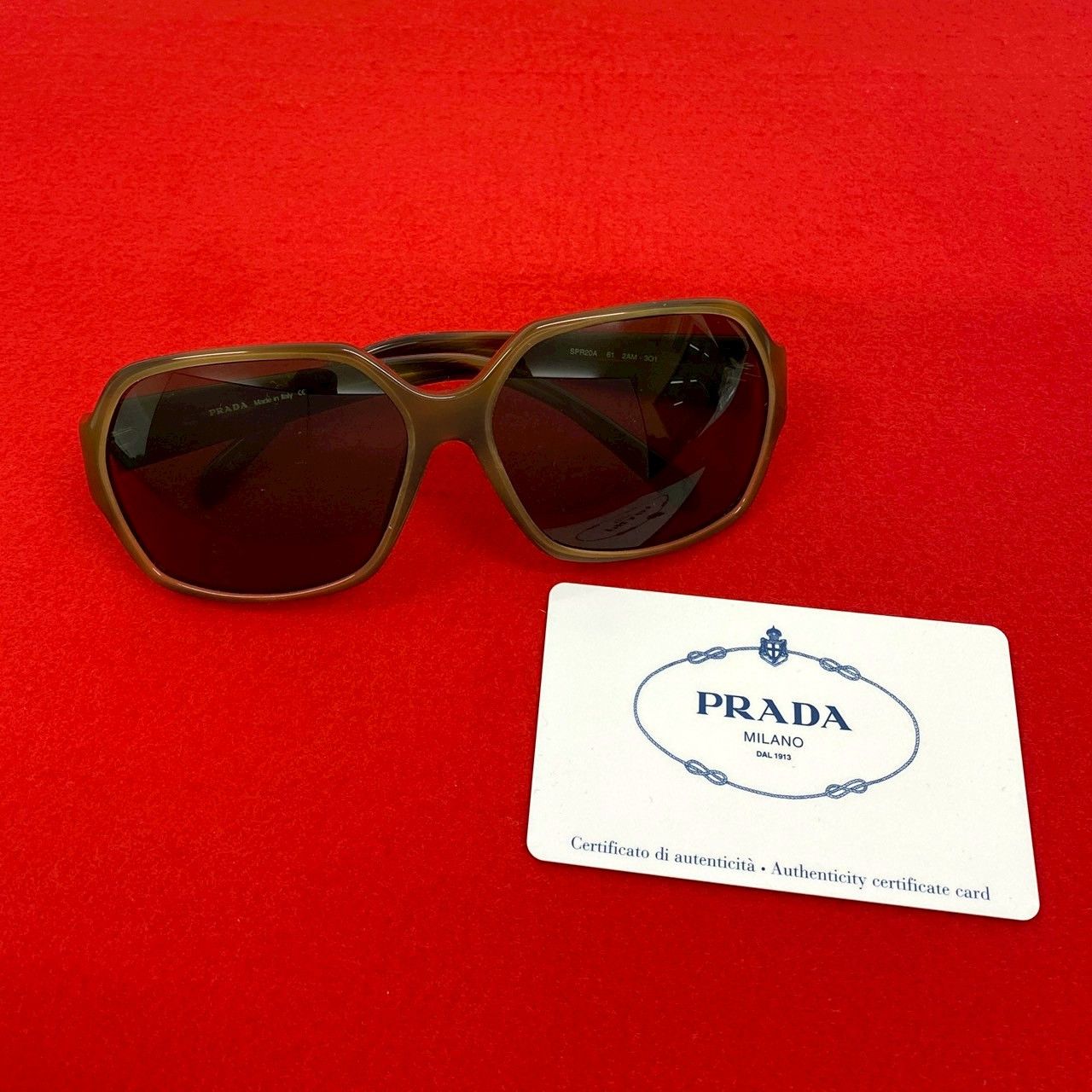 Prada Prada Prada Sunglasses Plastic Sunglasses DUTY FREE for USA Size ONE SIZE - 1 Thumbnail
