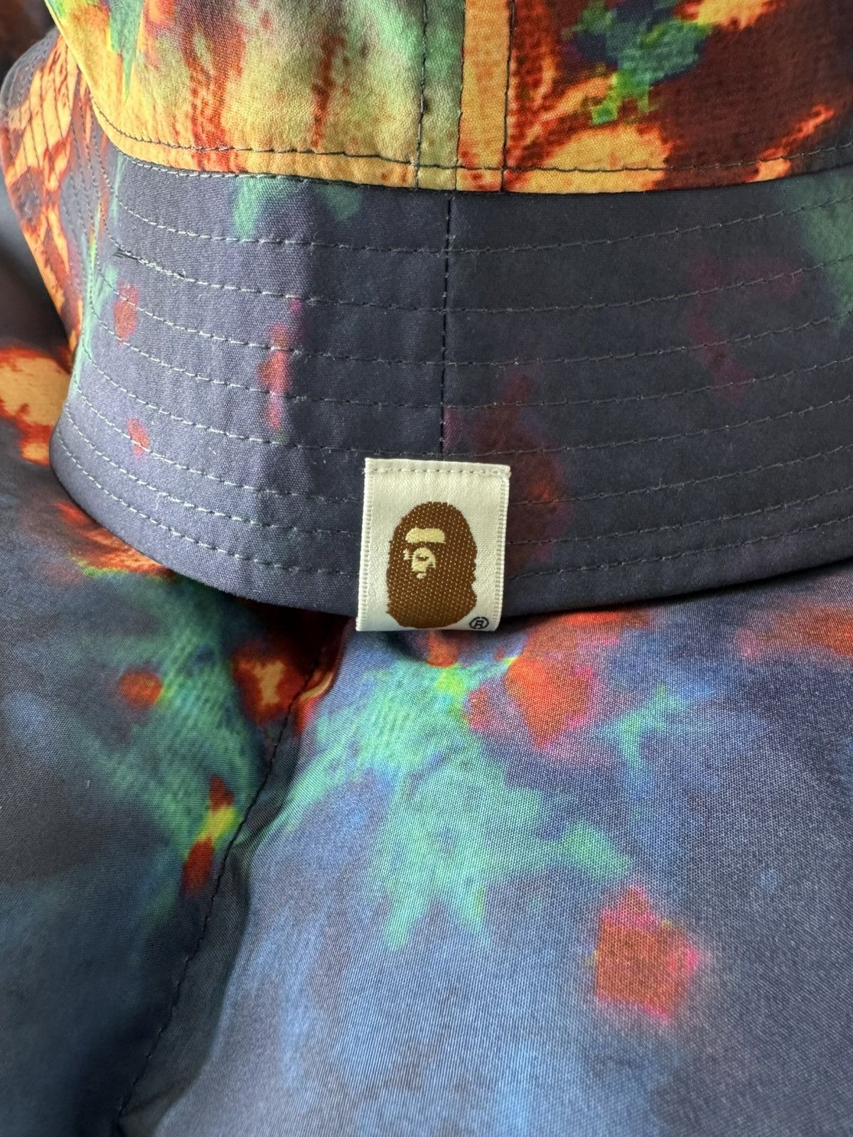 Bape BAPE Tie Dye Loose Fit Down Jacket Size US L / EU 52-54 / 3 - 12 Thumbnail