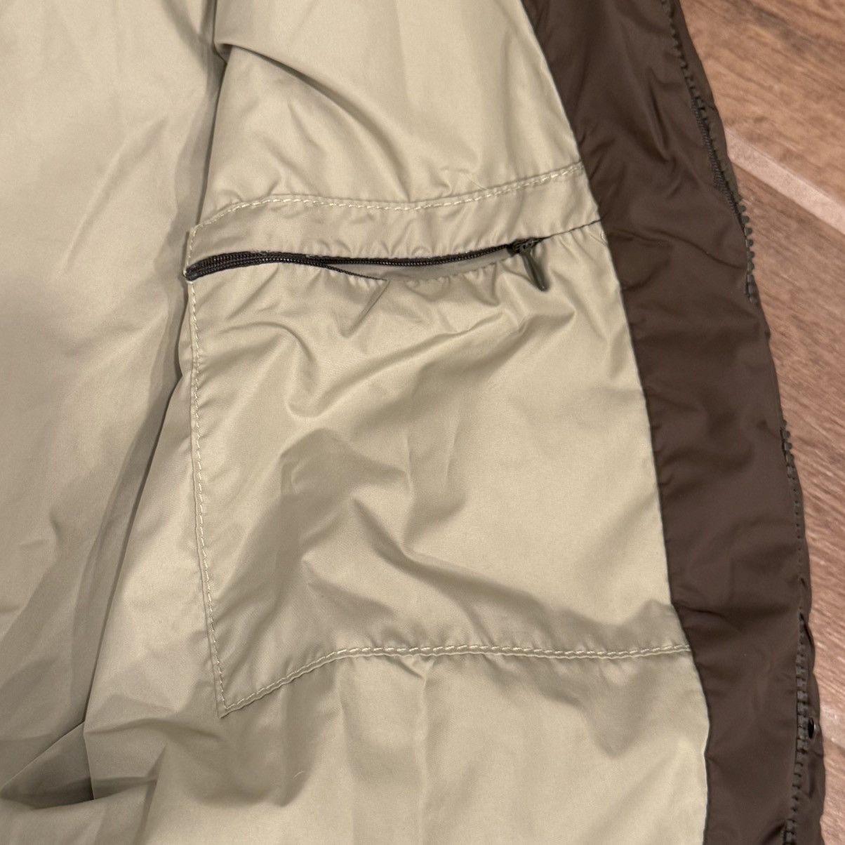 The Hundreds × Vintage The Hundreds Military Green Flag Quilted Puffer Jacket Coat Size US L / EU 52-54 / 3 - 11 Thumbnail