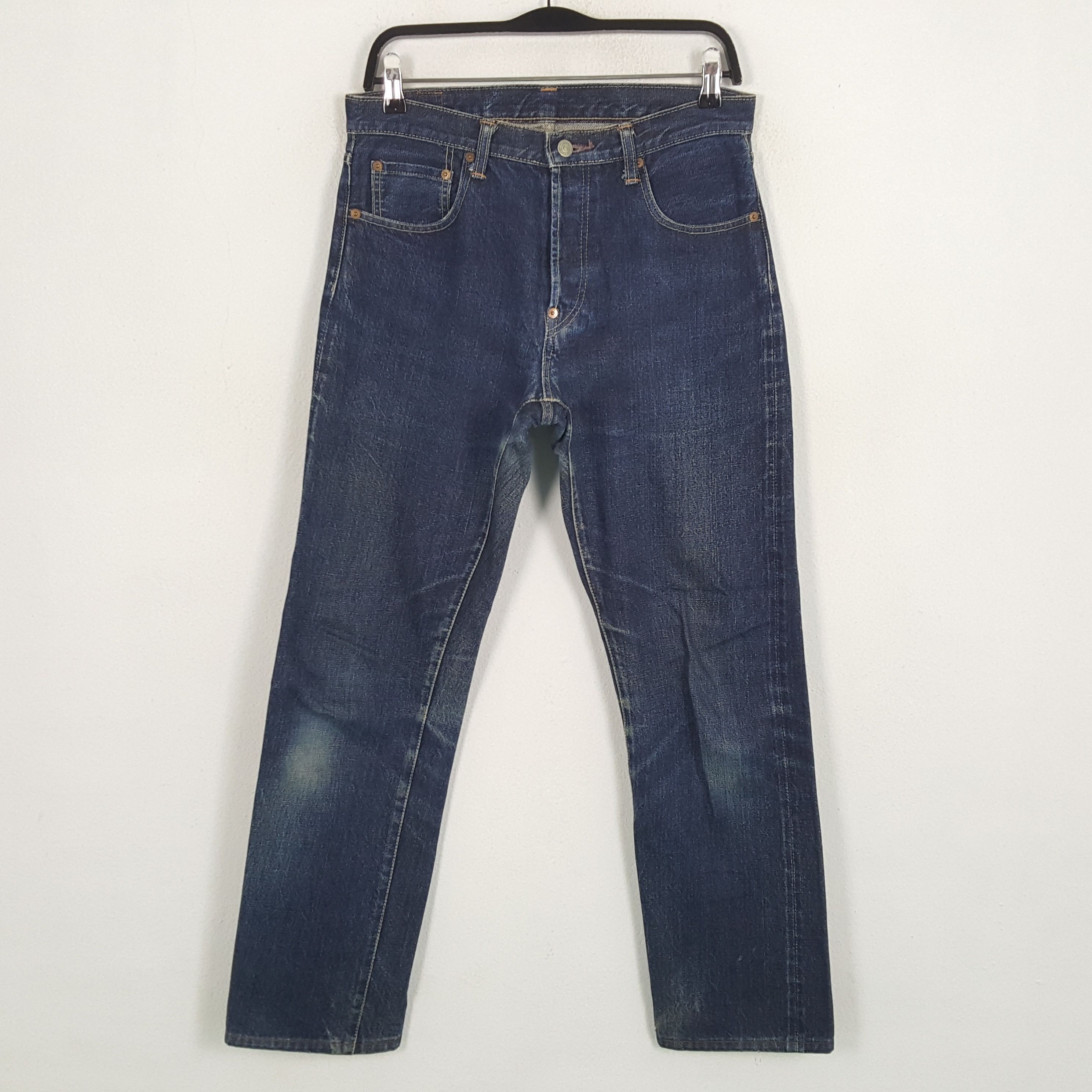 Hysteric Glamour × Japanese Brand × Vintage HYSTERIC GLAMOUR Japanese Brand Custom Art Style Jeans Size US 31 - 4 Thumbnail