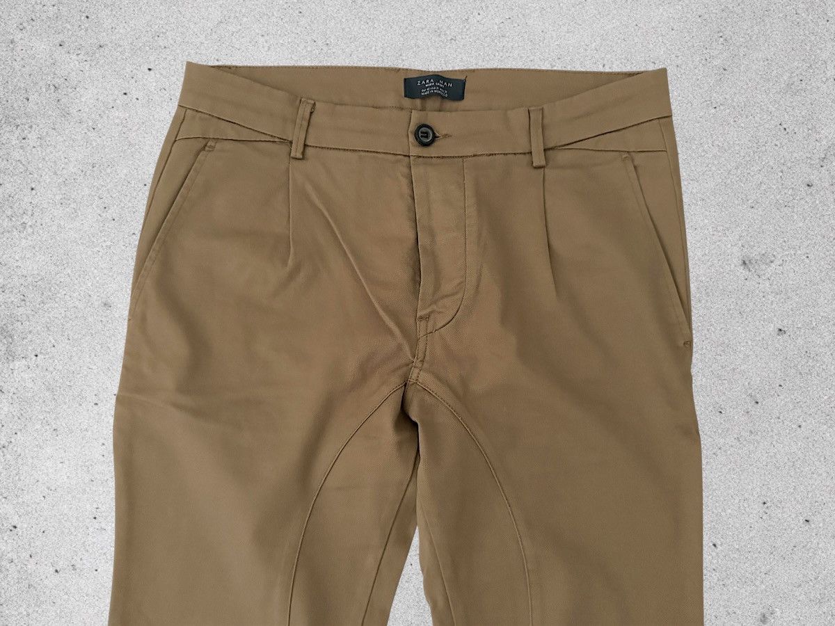 Zara Zara Pleated Taper Pants Size US 31 - 3 Thumbnail