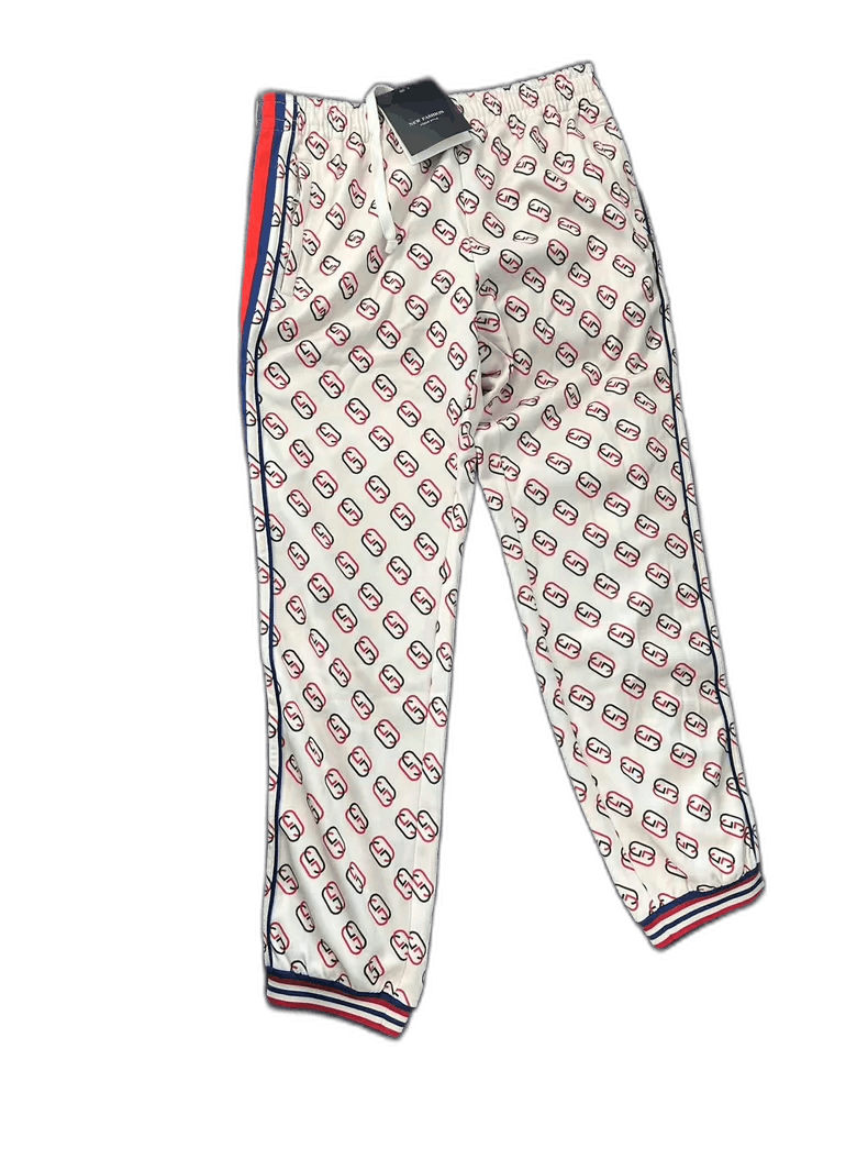 Gucci Gucci Red Blue GG Print Long Pants Size US 28 / EU 44 - 1 Thumbnail