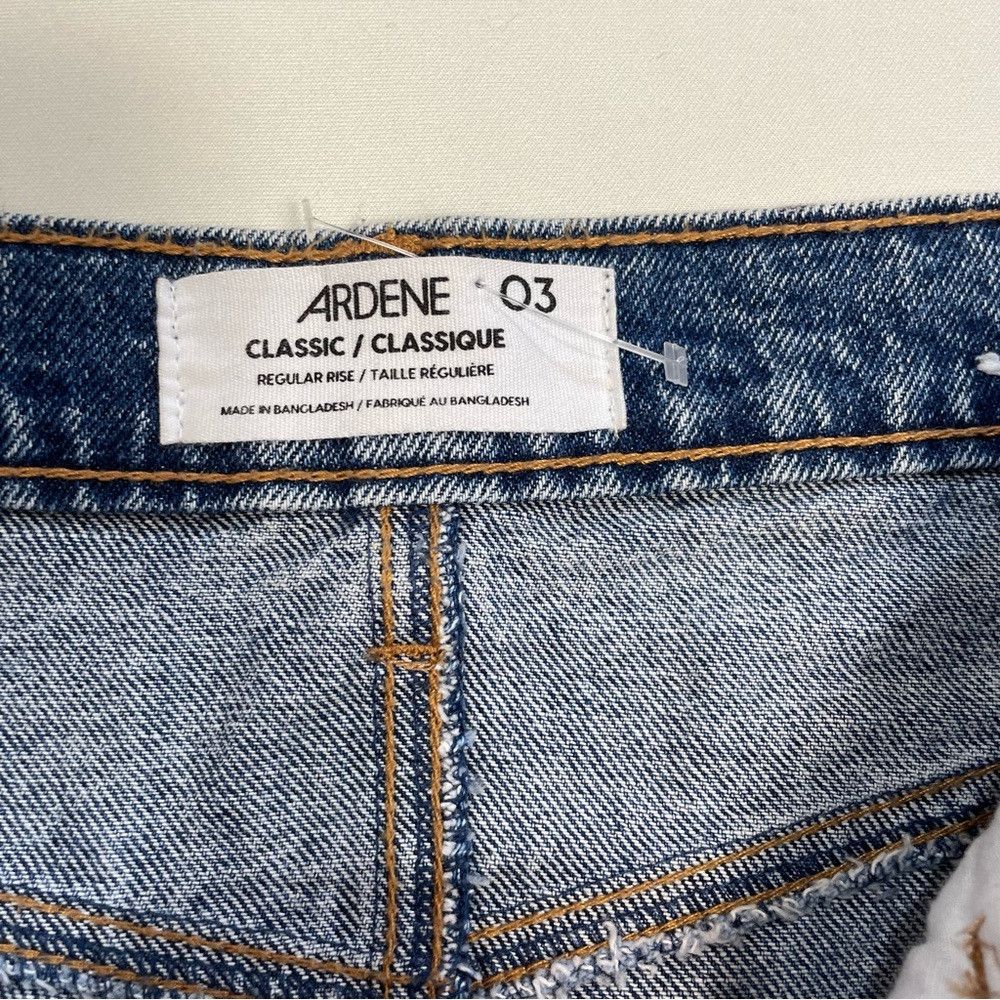 Other New Adrene Cut Hem Denim Shorts Size 3 US 26 Size 26" / US 2 / IT 38 - 3 Thumbnail
