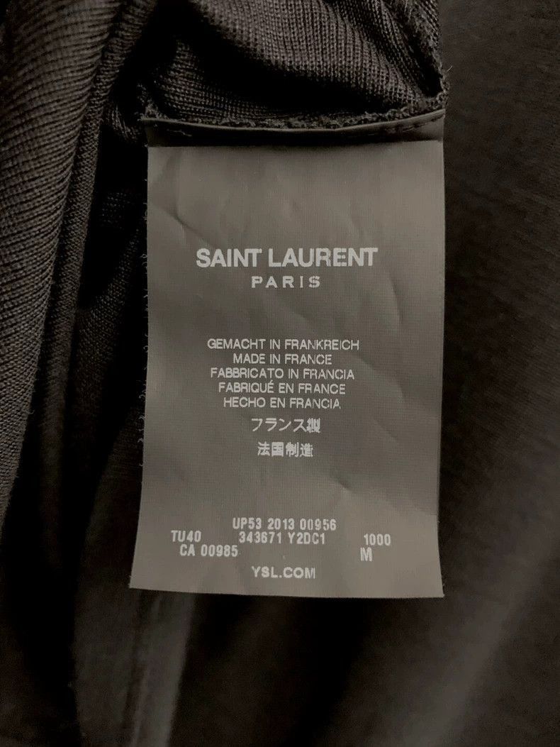 Saint Laurent Paris Saint Laurent Paris Blood Teeth Sparkling Diamond Silk Shor Size US M / EU 48-50 / 2 - 7 Thumbnail