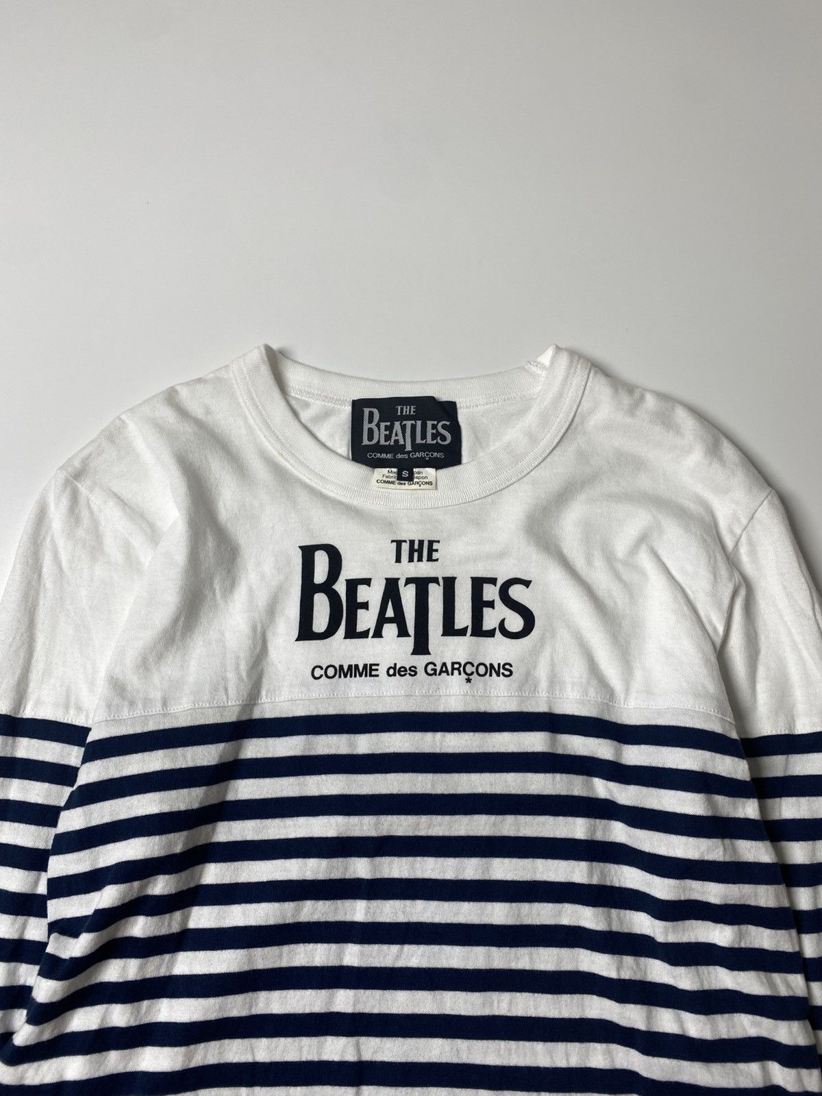 Comme des Garcons COMME DES GARCONS X THE BEATLES LONG SLEEVE WOVEN TEE Size S / US 4 / IT 40 - 2 Thumbnail