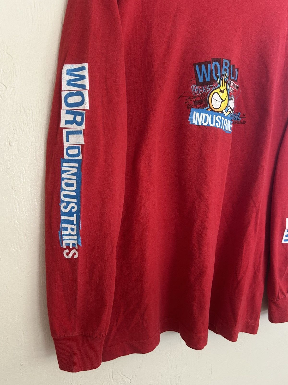World Industries Vintage World Industries Skate Beatdown Crue Longsleeve Size US XL / EU 56 / 4 - 6 Thumbnail