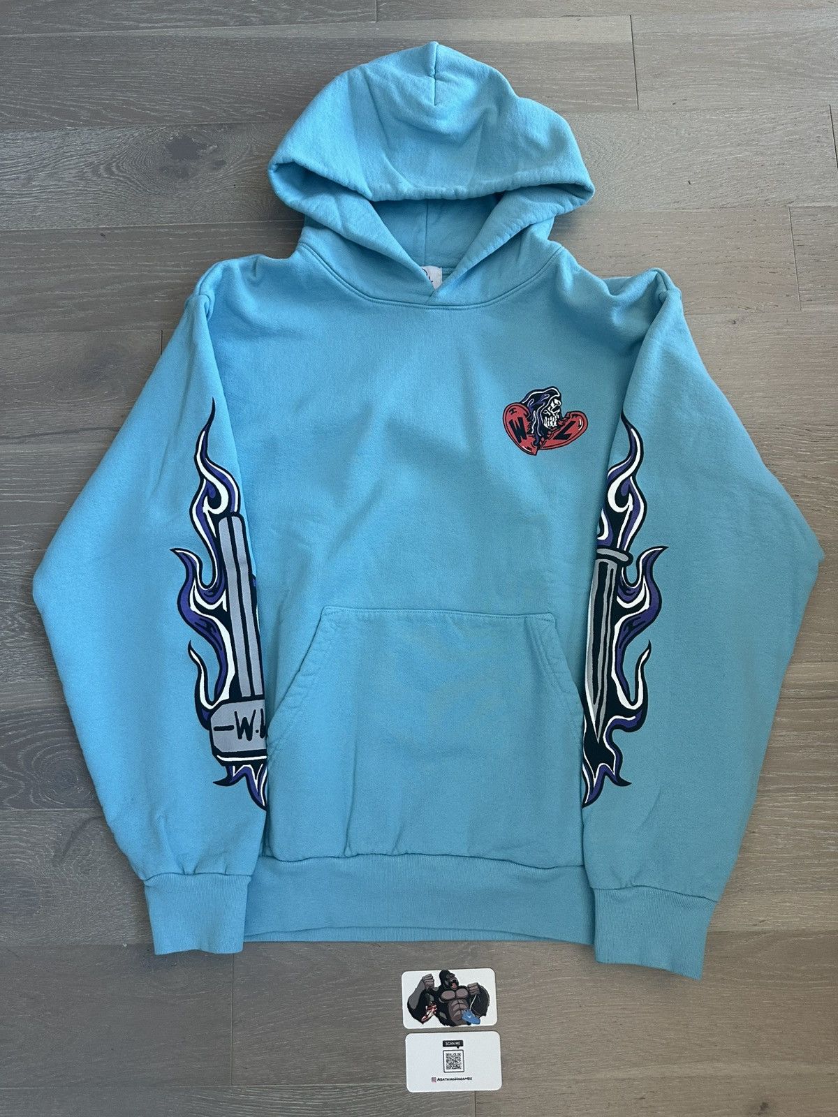 Warren Lotas Warren Lotas Broken Heart Reaper Hoodie Size US L / EU 52-54 / 3 - 2 Thumbnail