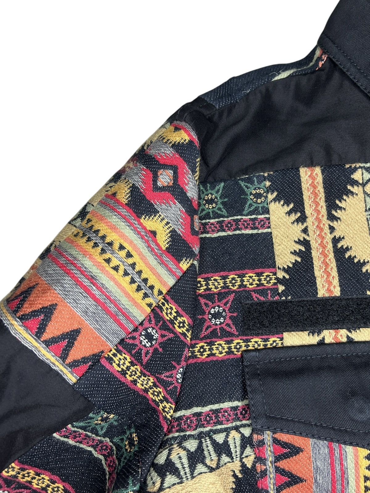 Valentino F/W 16 Sample Patchwork Overshirt Size US S / EU 44-46 / 1 - 8 Thumbnail