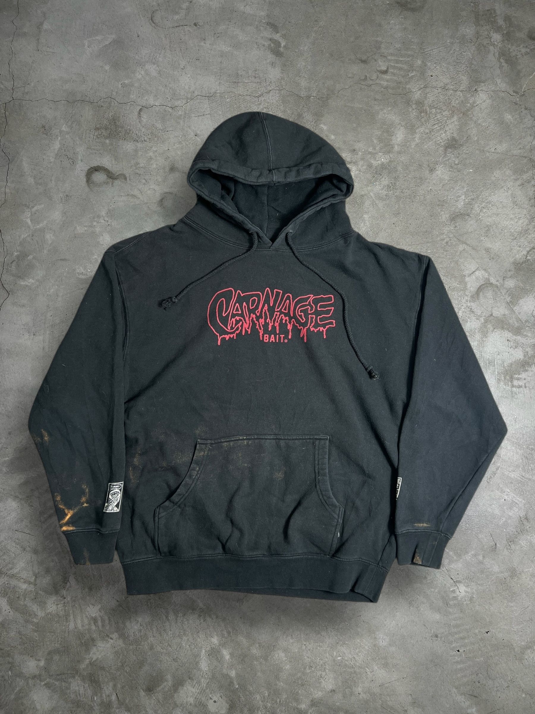 Bait BAIT x Marvel Comics Carnage Hoodie (L) JK642 Size US L / EU 52-54 / 3 - 5 Thumbnail