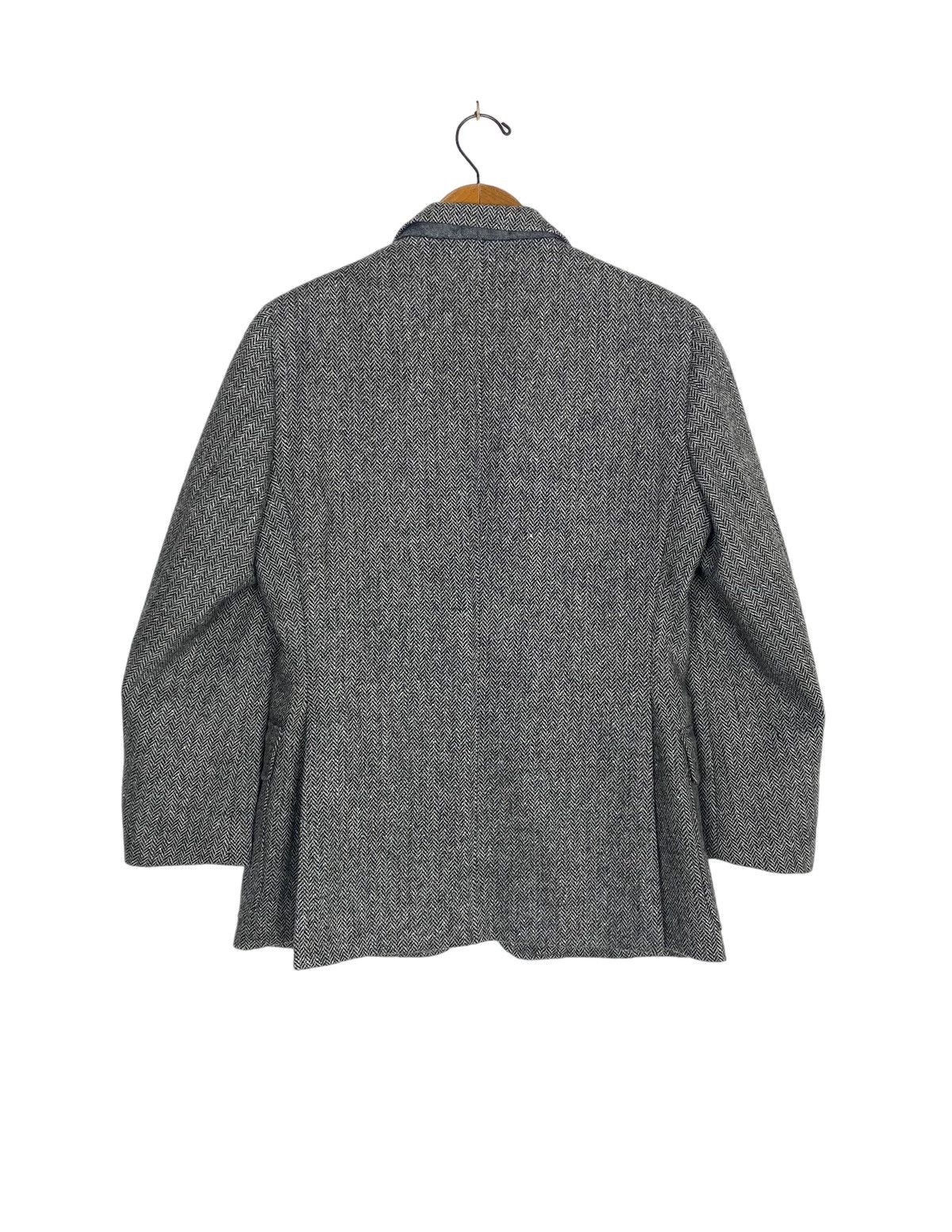 Burberry Rare‼️ Vintage Burberrys Herringbone Wool Coat Blazer Size US S / EU 44-46 / 1 - 2 Thumbnail