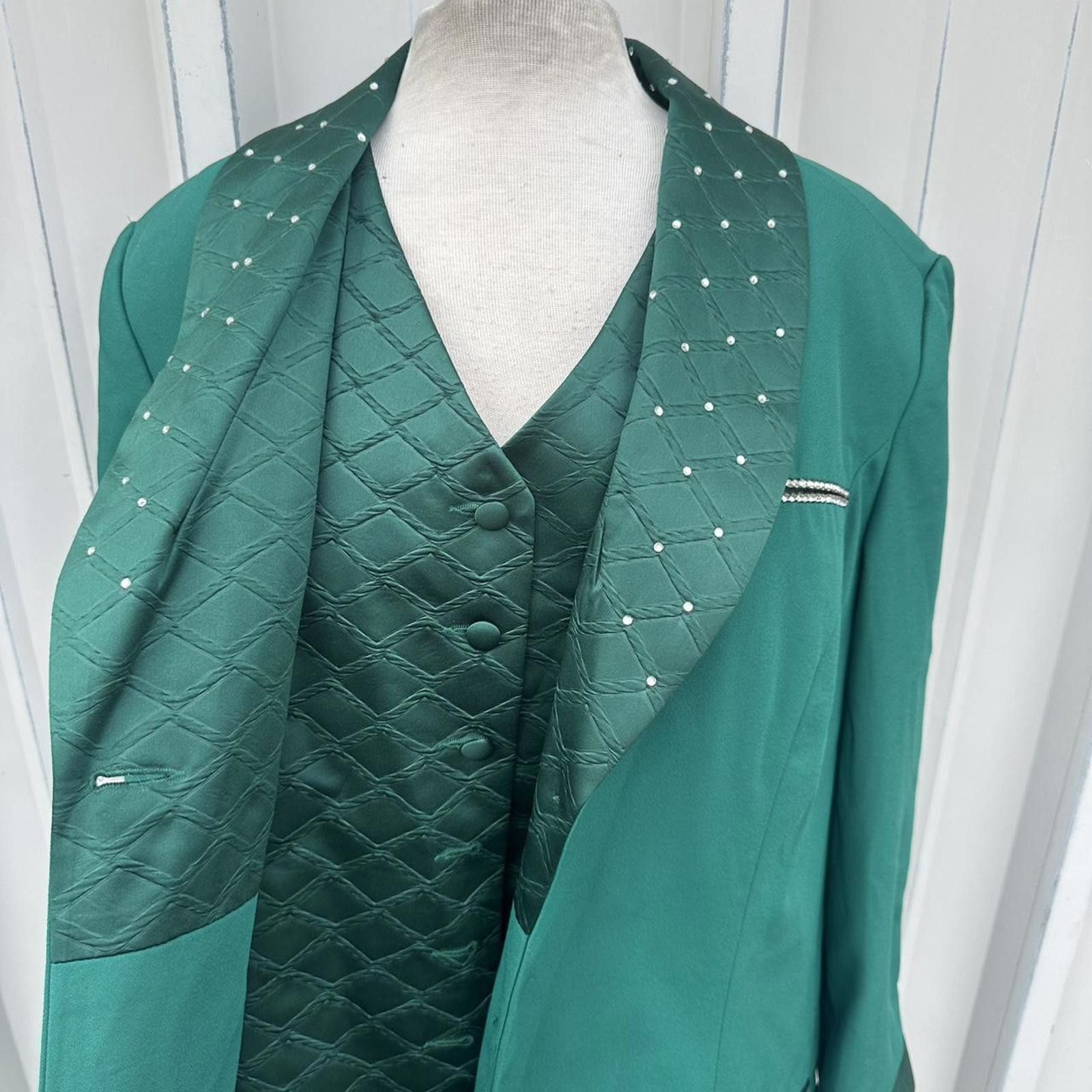 Other Vintage KB Stella Louise Coat/vest Combo Size 20 Size M / US 6-8 / IT 42-44 - 2 Thumbnail