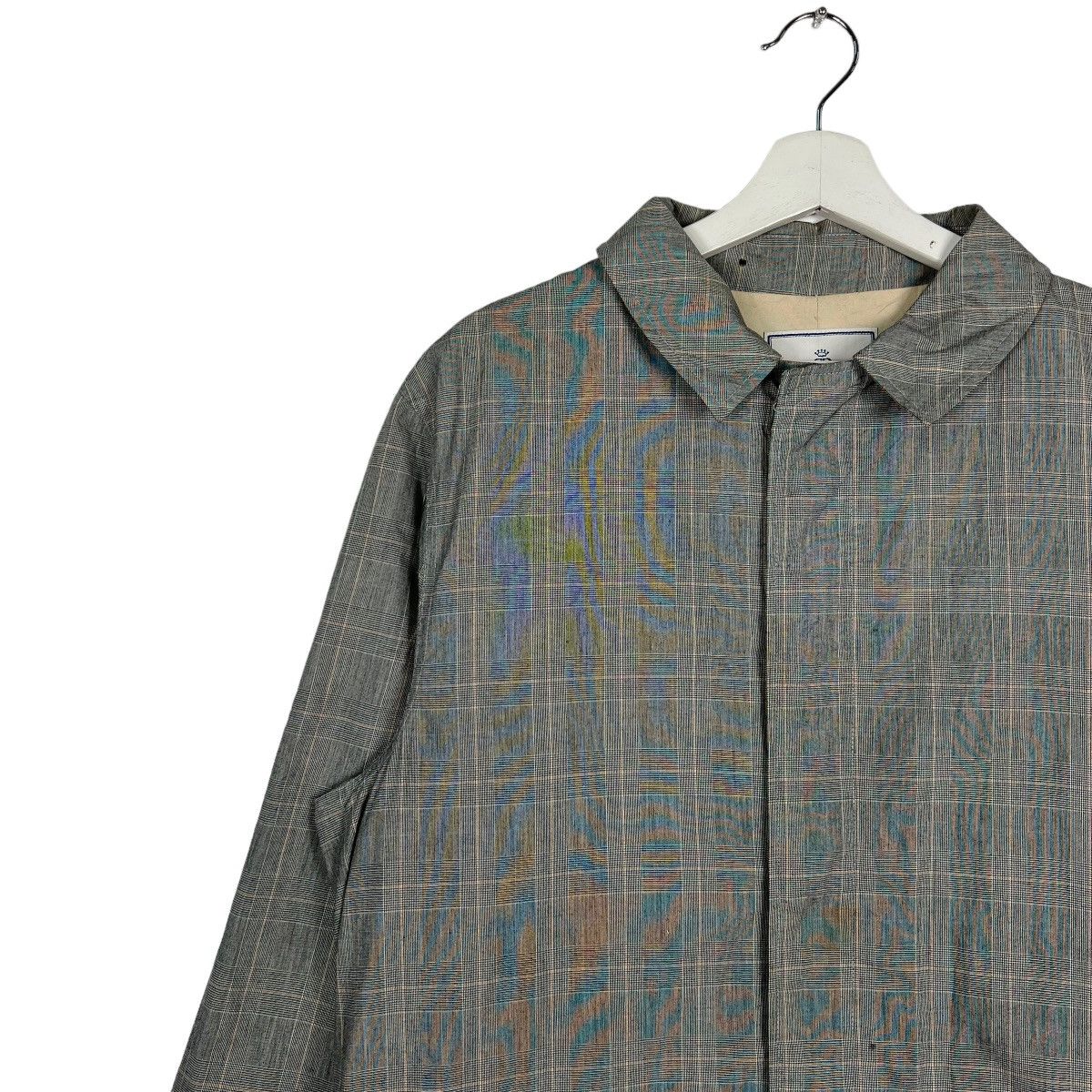 Baracuta 🔥 BARACUTA BLUE LINE CHECKER TRENCH COAT Size US M / EU 48-50 / 2 - 7 Thumbnail