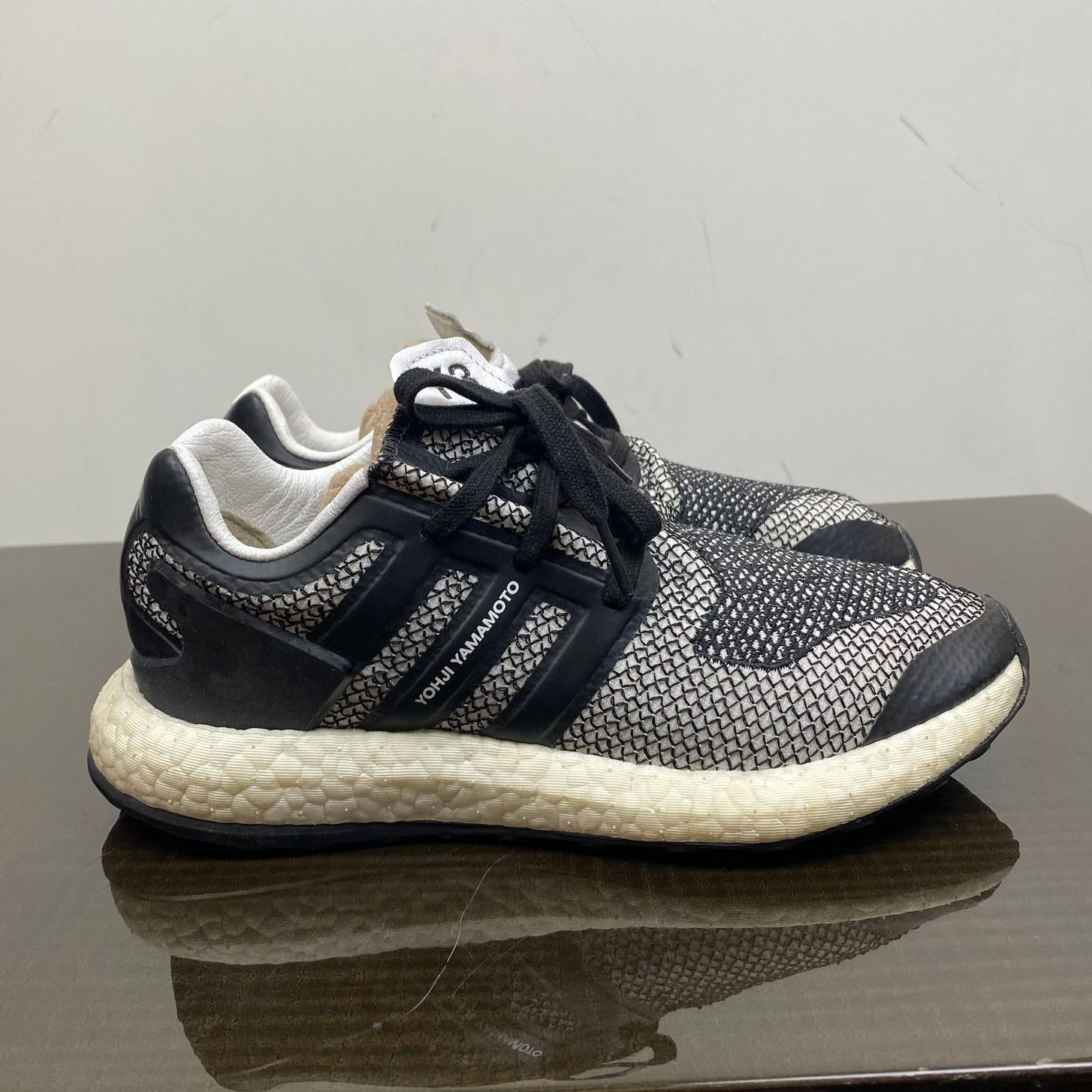 Adidas × Y-3 × Yohji Yamamoto Y-3 Yohji Yamamoto Adidas PureBoost Oreo Sneakers Shoes Ws 6 Size US 6 / IT 36 - 3 Thumbnail