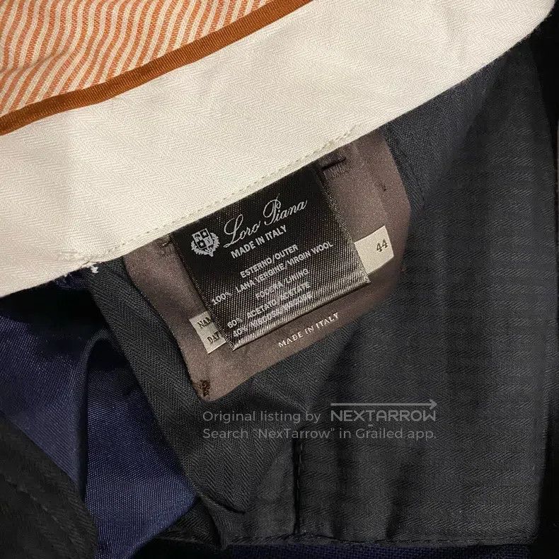 Loro Piana LORO PIANA Wool leisure trousers Size 44R - 5 Thumbnail