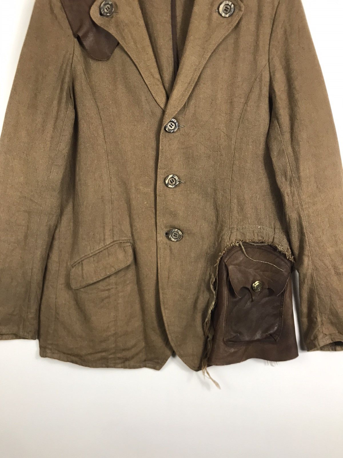 Obelisk ⚡️Rare Design Obelisk Leather Coat Jacket Size US S / EU 44-46 / 1 - 5 Thumbnail