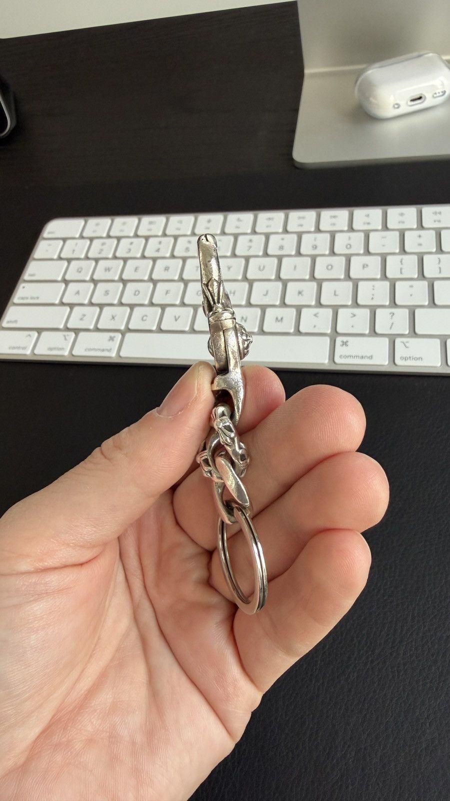 Chrome Hearts CHROME HEARTS FANCY LINK KEY RING Size ONE SIZE - 10 Thumbnail