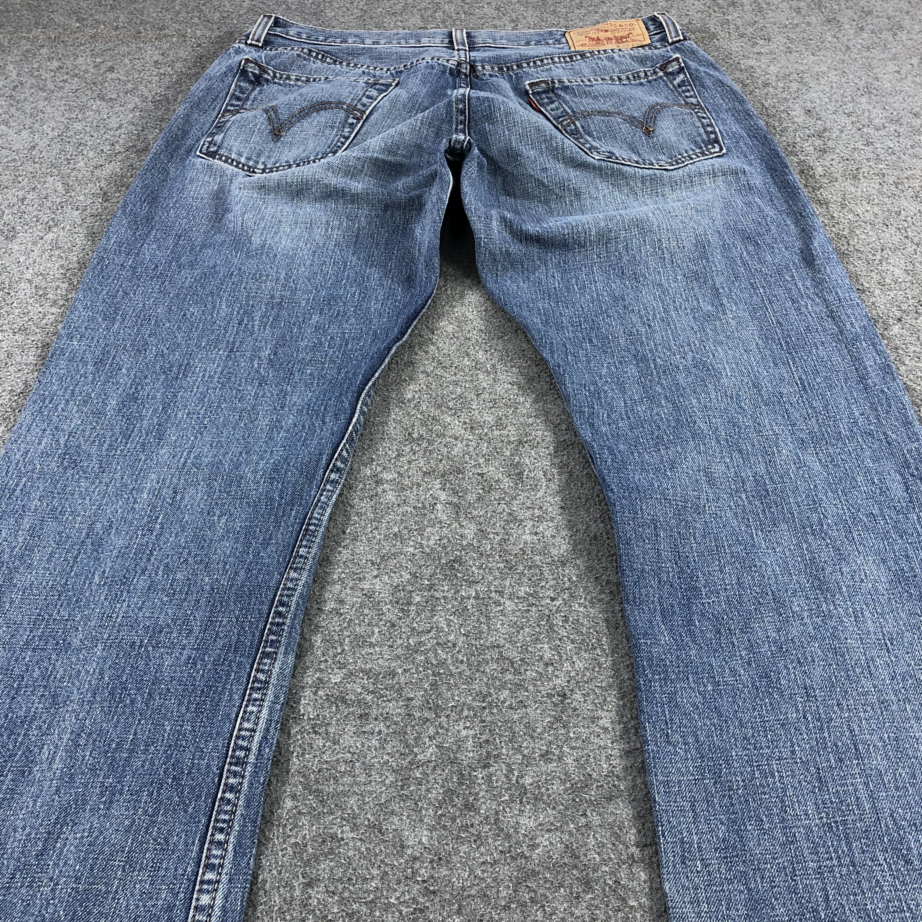 Levi's × Vintage Vintage Blue Wash Levis 527 Flare Jeans-JM1729 Size US 35 - 4 Thumbnail